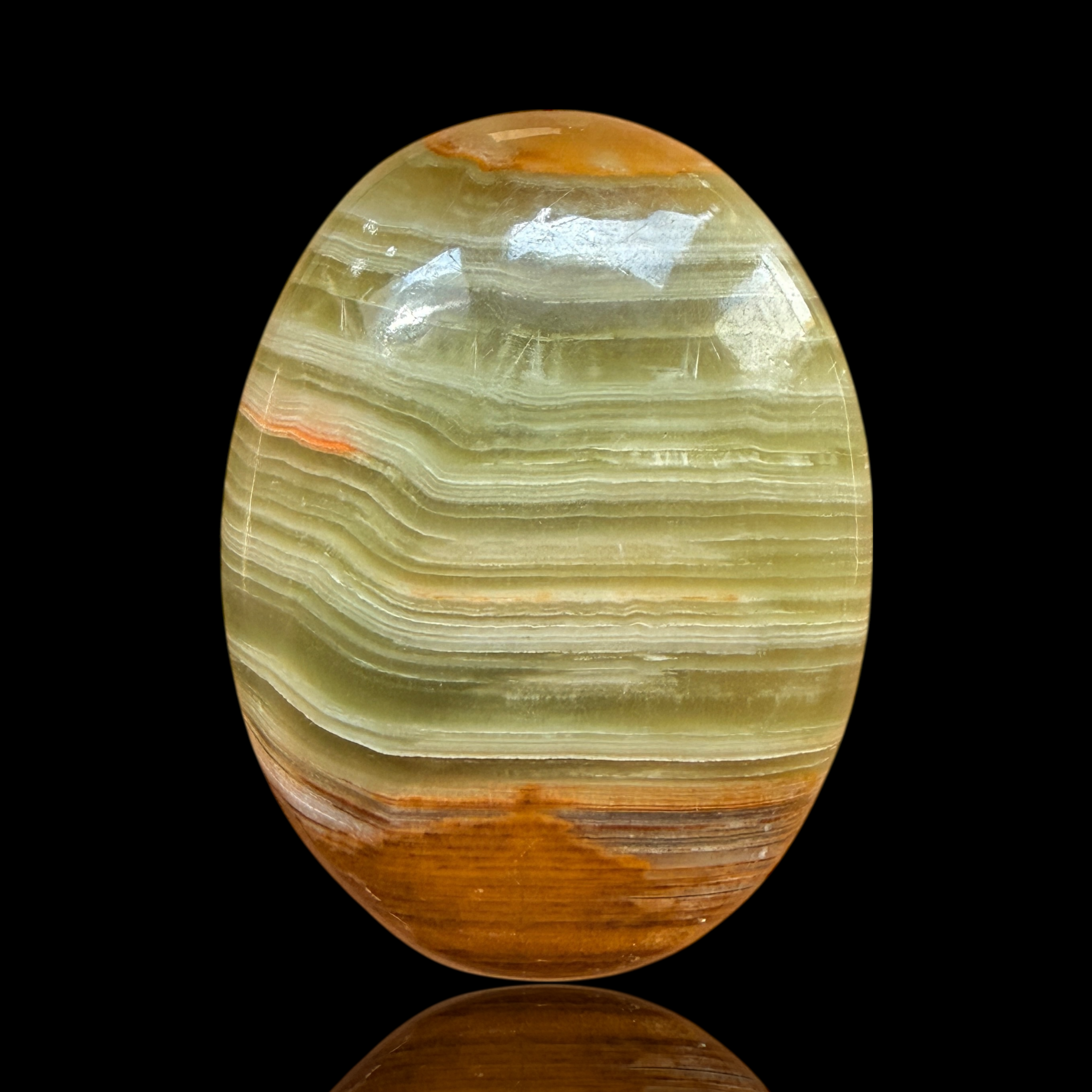 Cabochon Calcite Verte