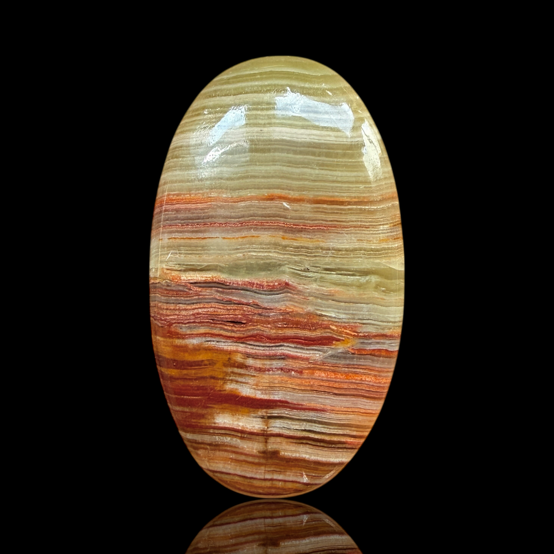 Cabochon Calcite Verte