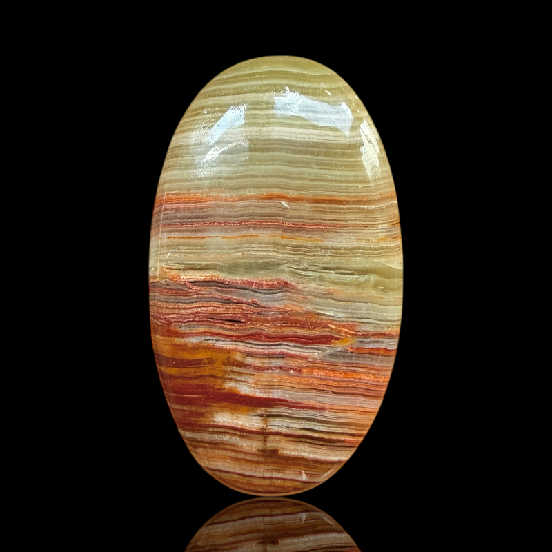Cabochon Calcite Verte