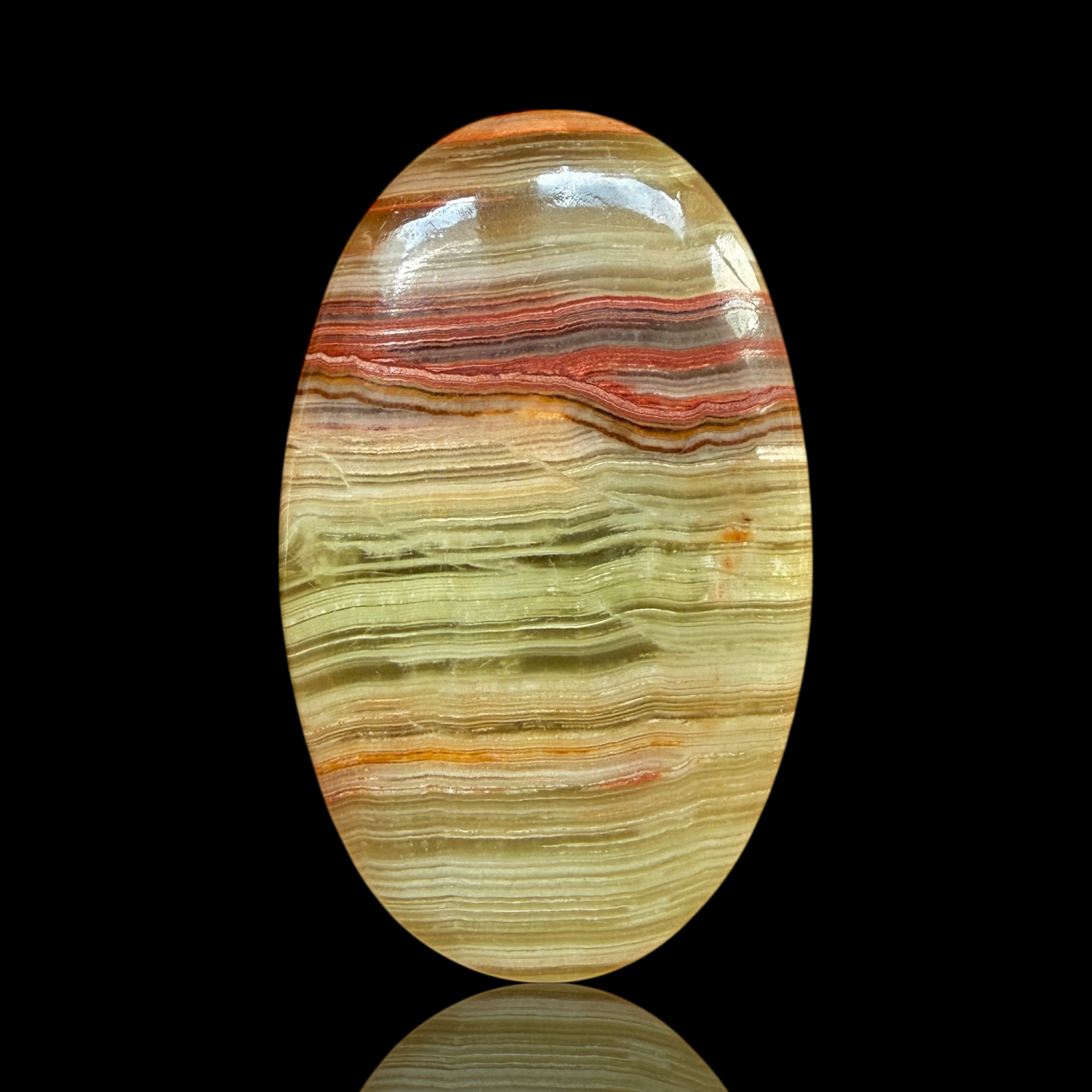 Cabochon Calcite Verte