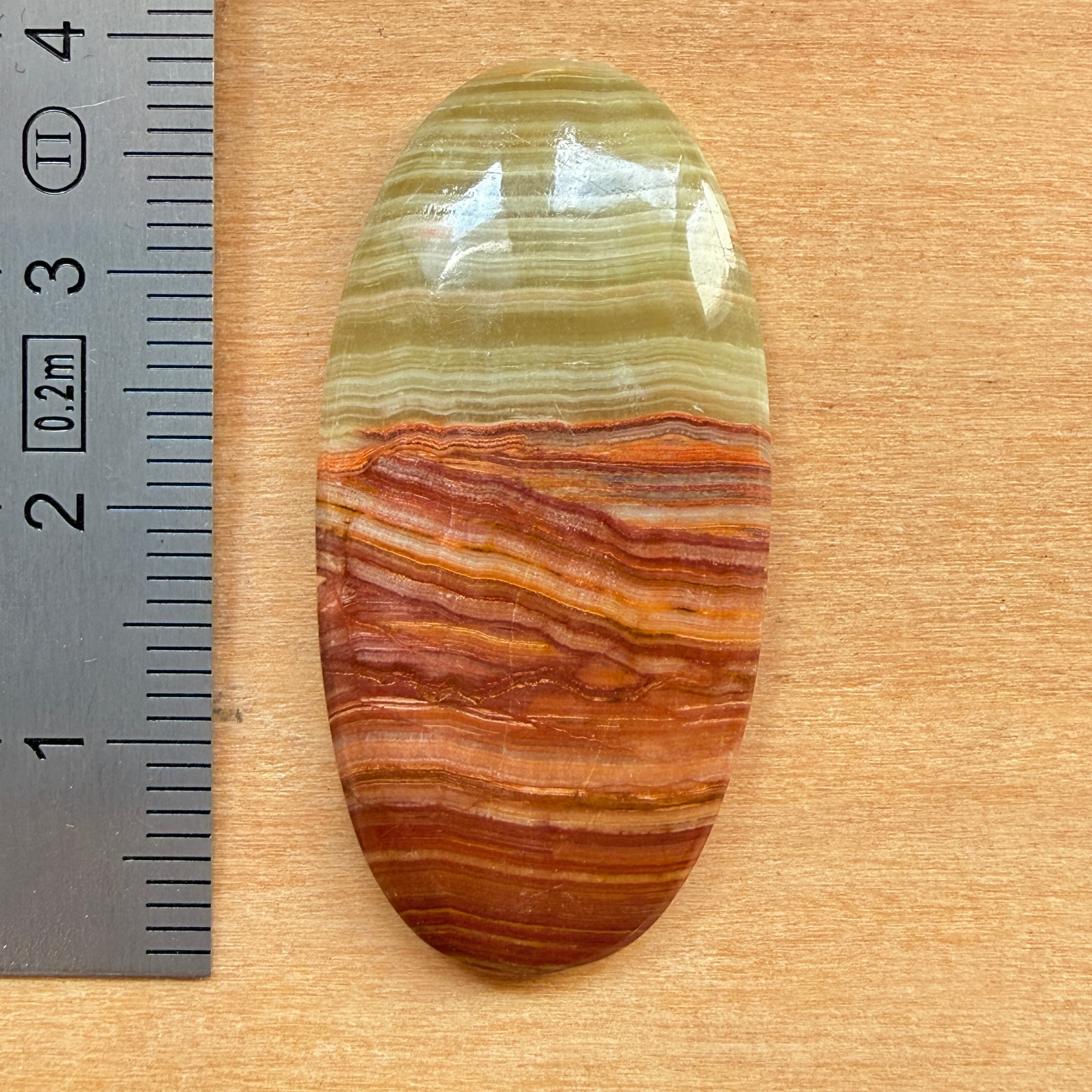 Cabochon Calcite Verte