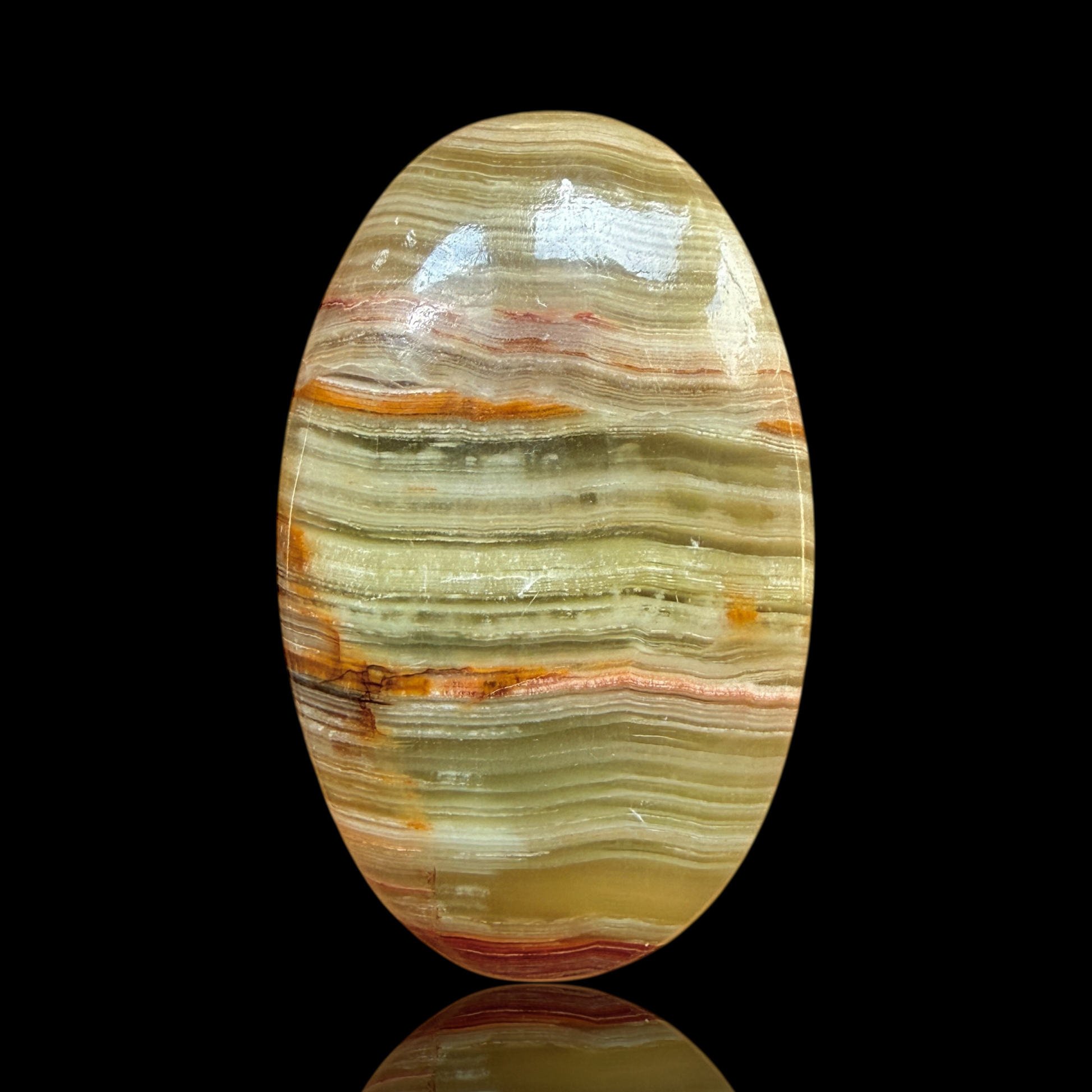 Cabochon Calcite Verte