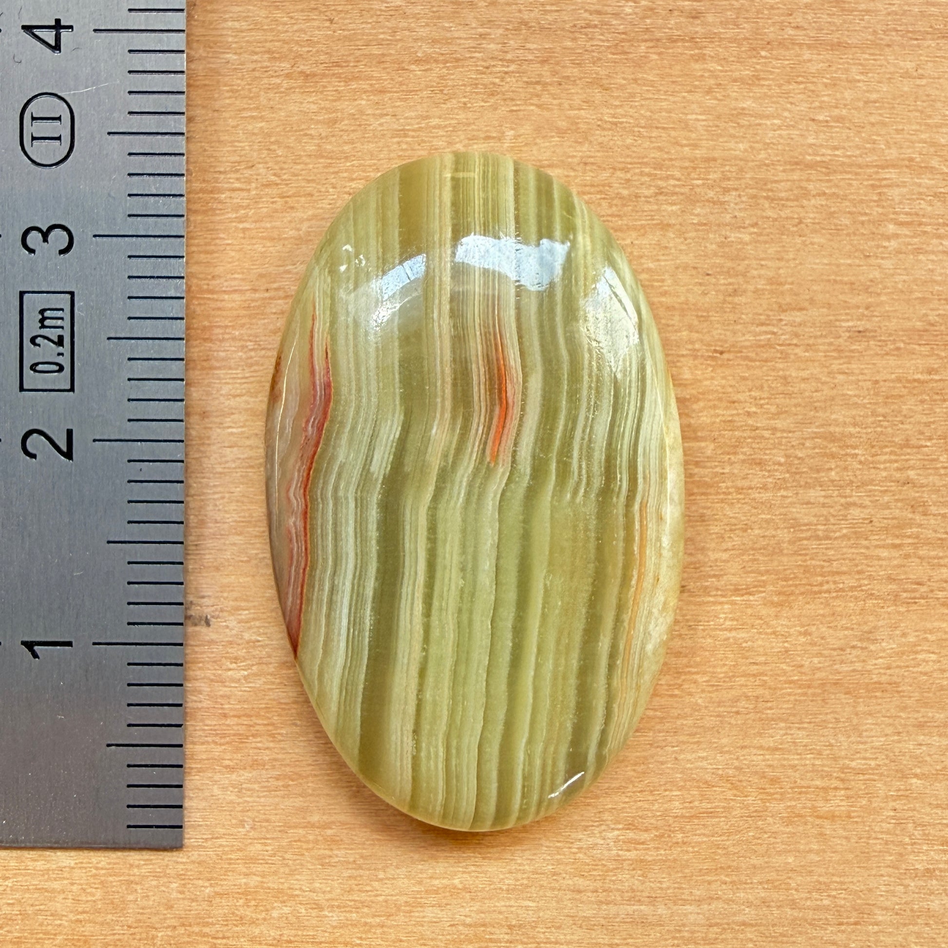 Cabochon Calcite Verte