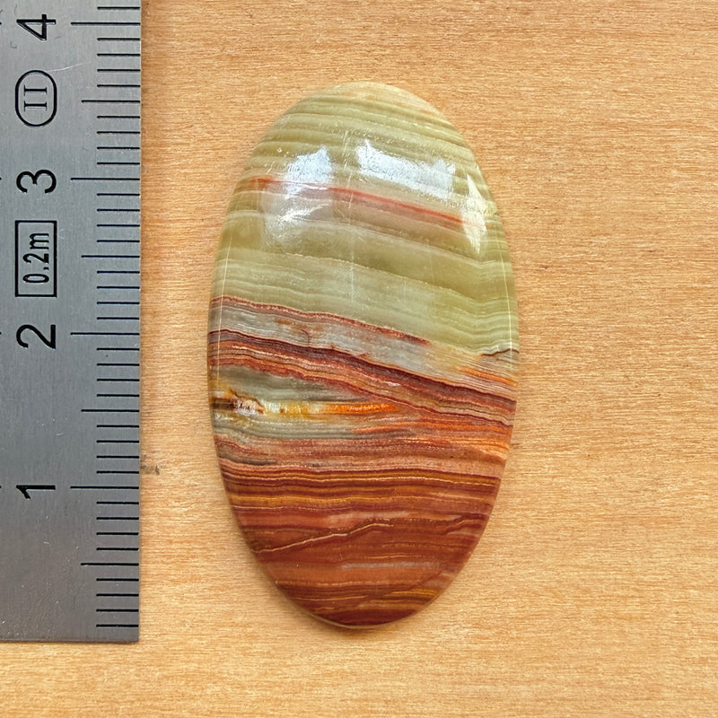 Cabochon Calcite Verte