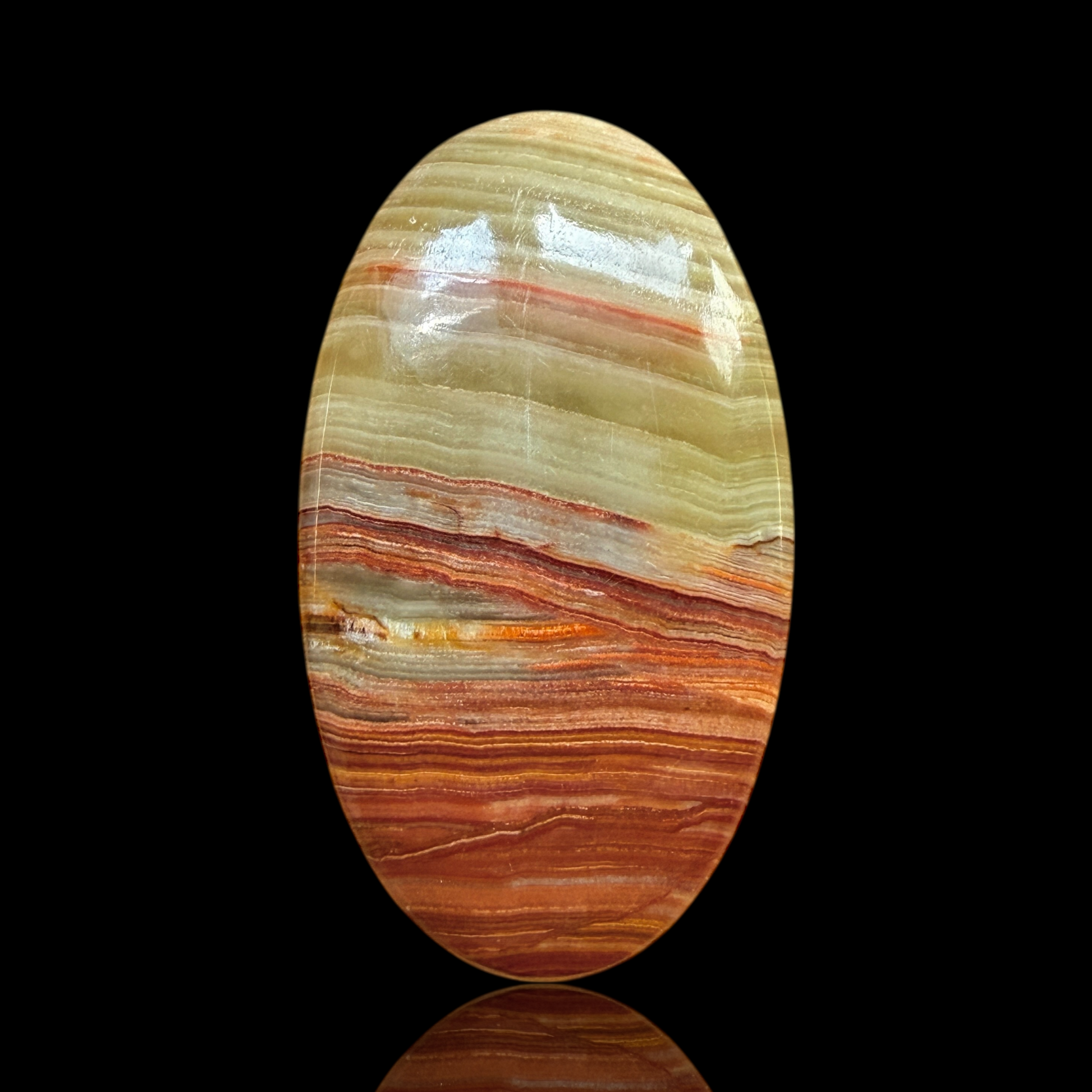 Cabochon Calcite Verte