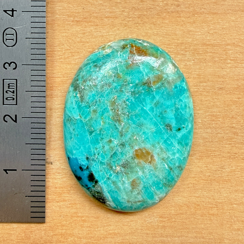 Cabochon Chrysocolle du Pérou