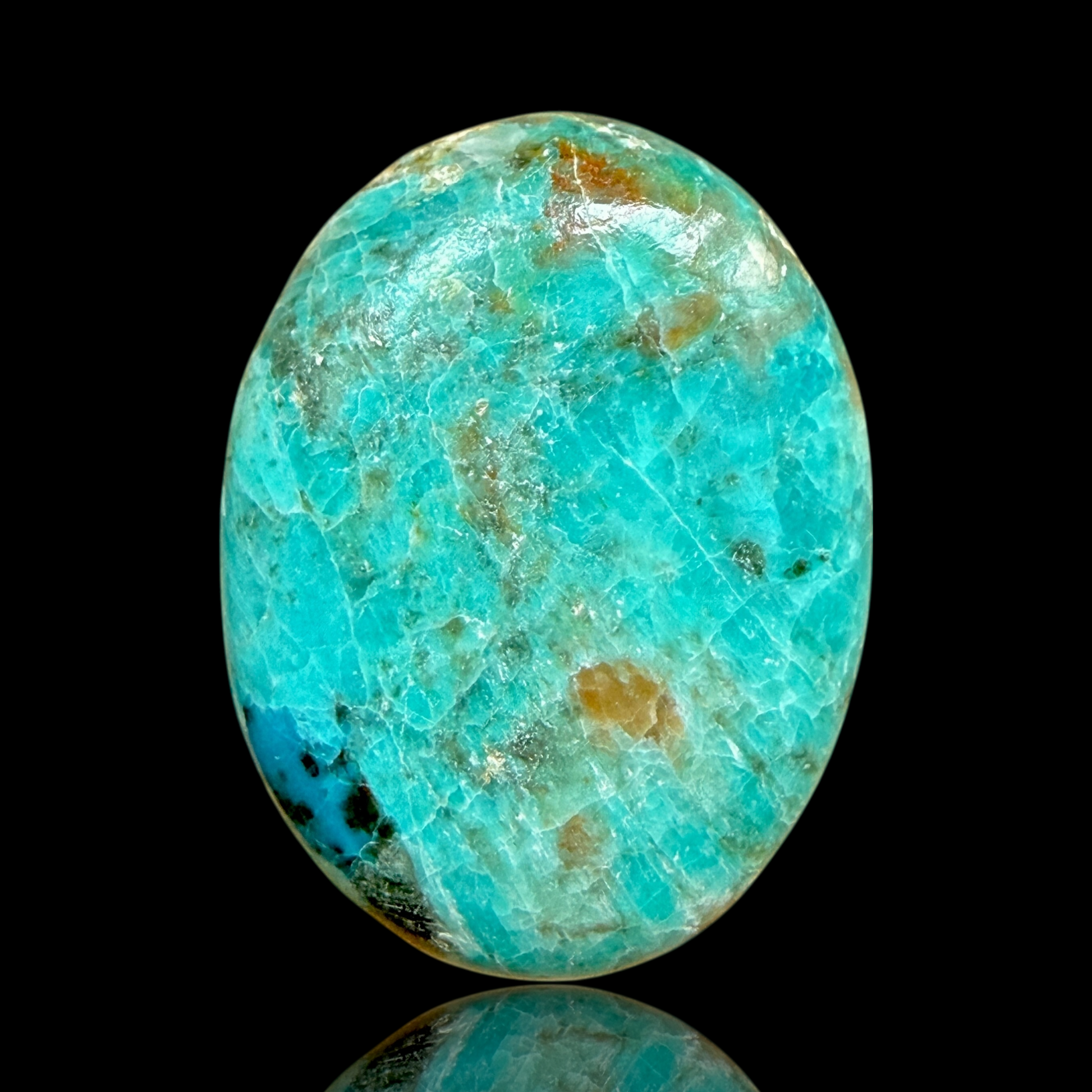 Cabochon Chrysocolle du Pérou