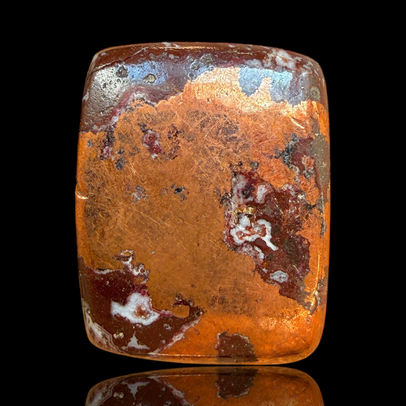 Cabochon Dolomite Cuivré