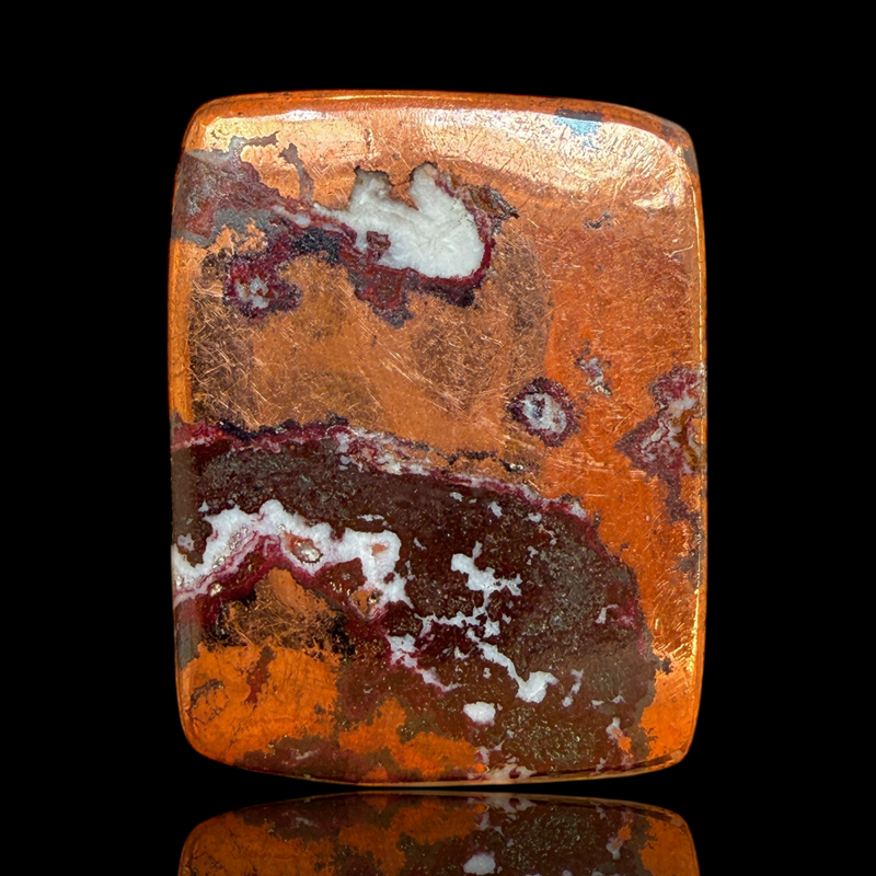 Cabochon Dolomite Cuivré