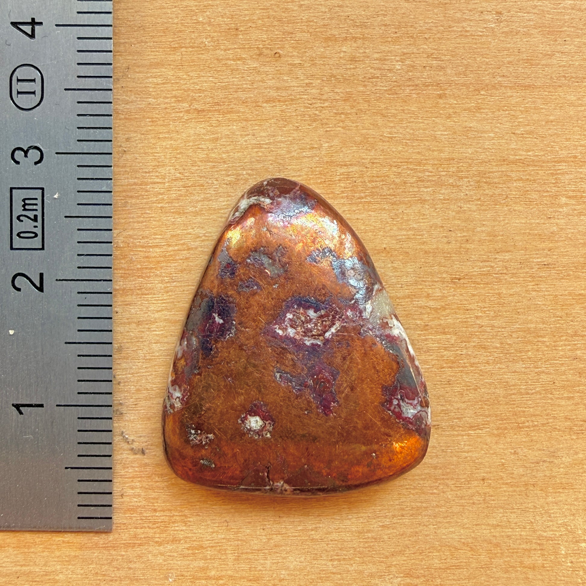 Cabochon Dolomite Cuivré
