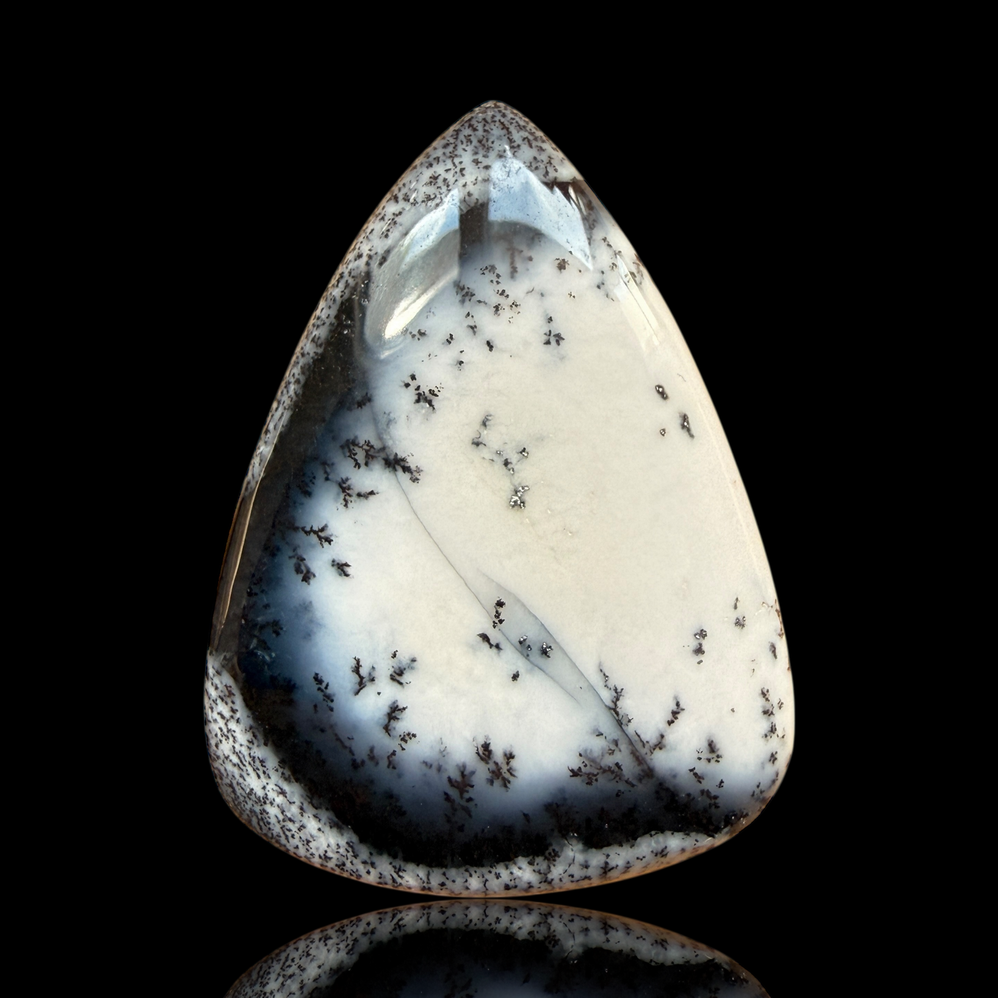 Cabochon Agate Dendritique