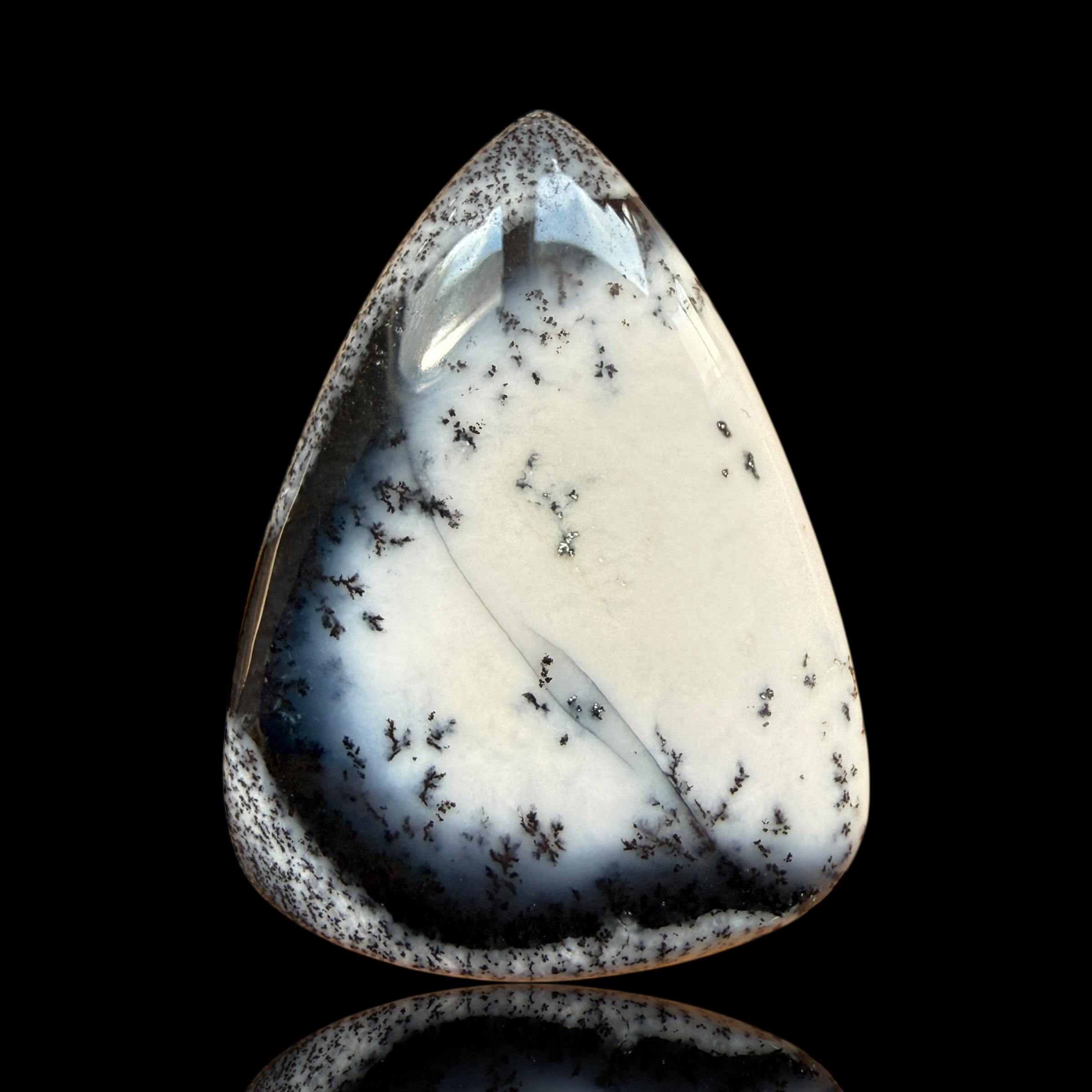 Cabochon Agate Dendritique