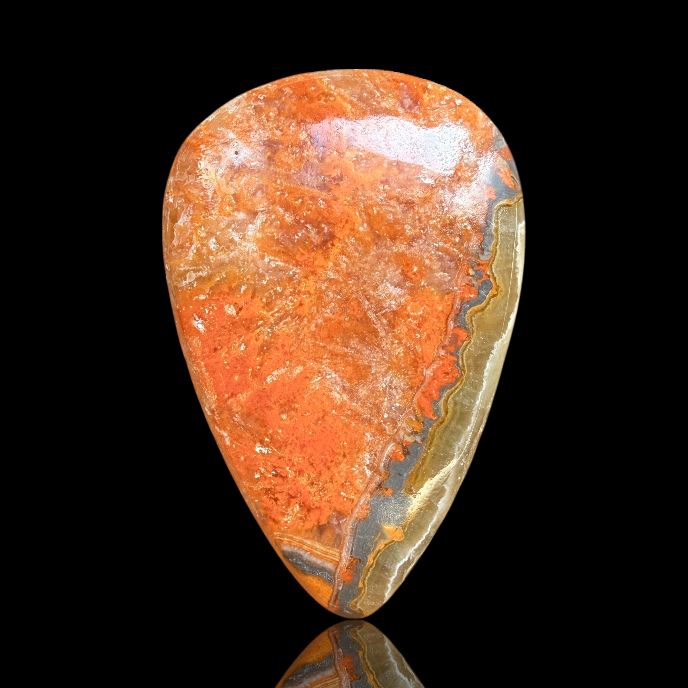 Cabochon Jaspe Bourdon