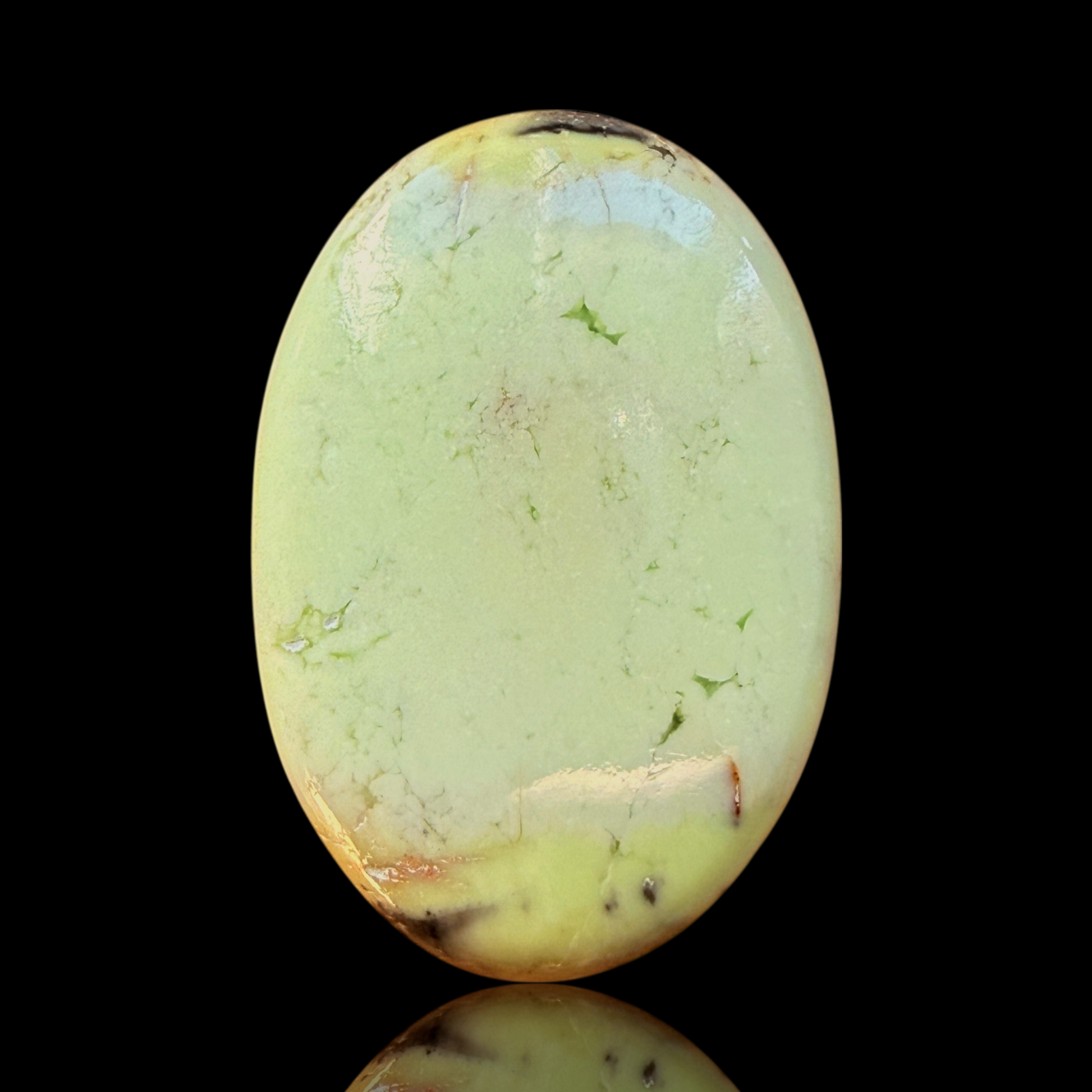 Cabochon Magnésite Citron