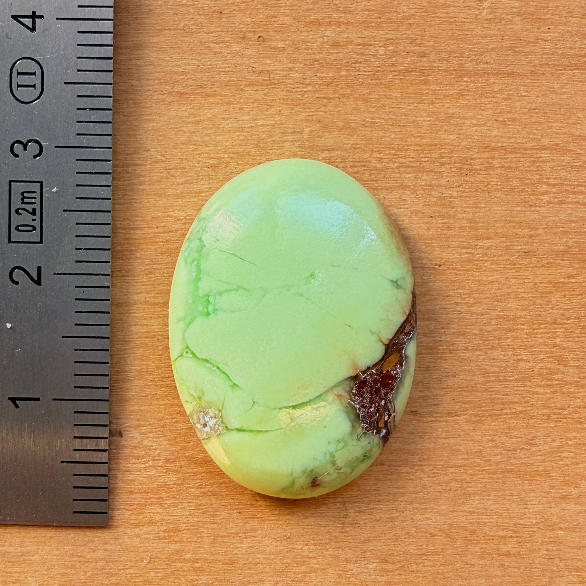 Cabochon Magnésite Citron