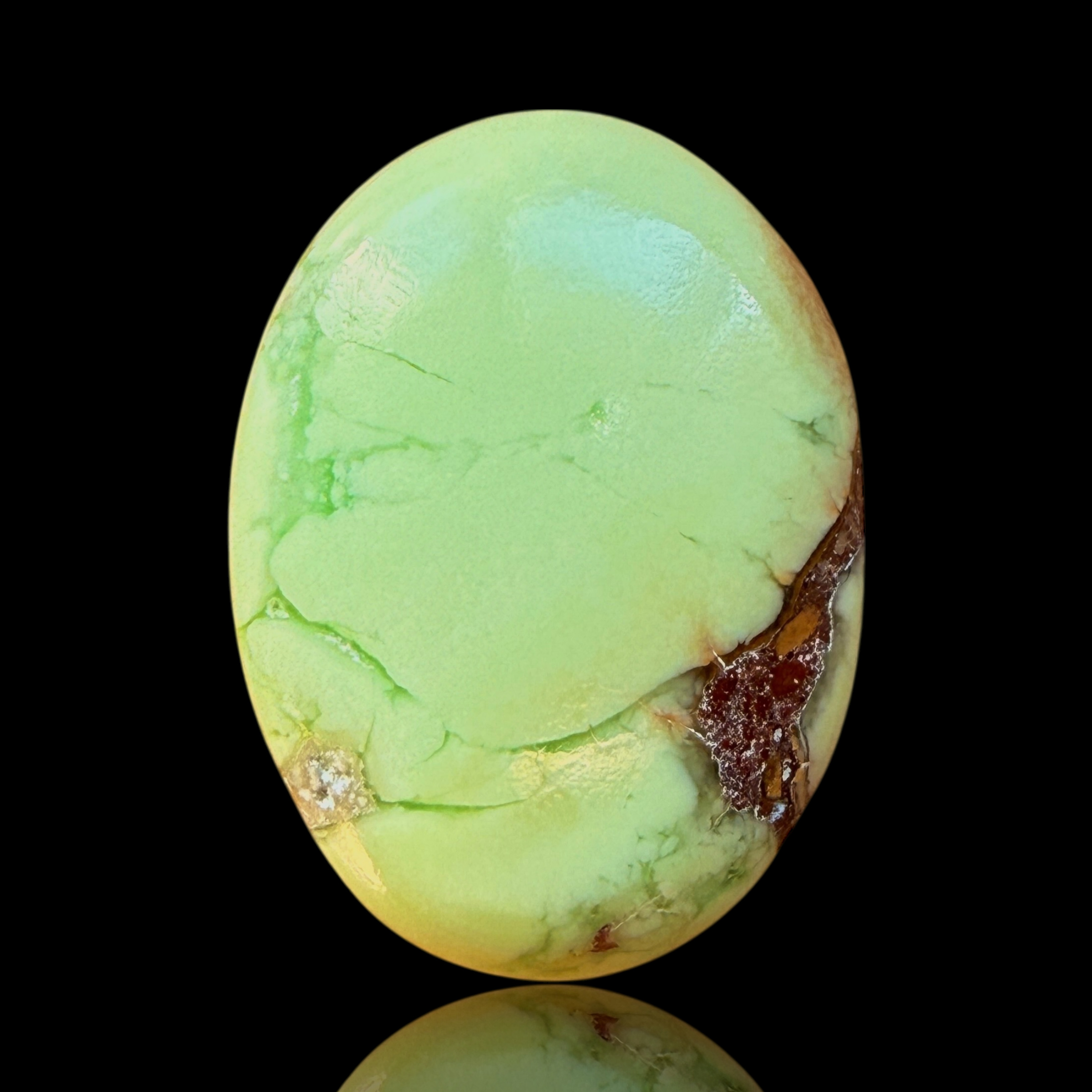 Cabochon Magnésite Citron