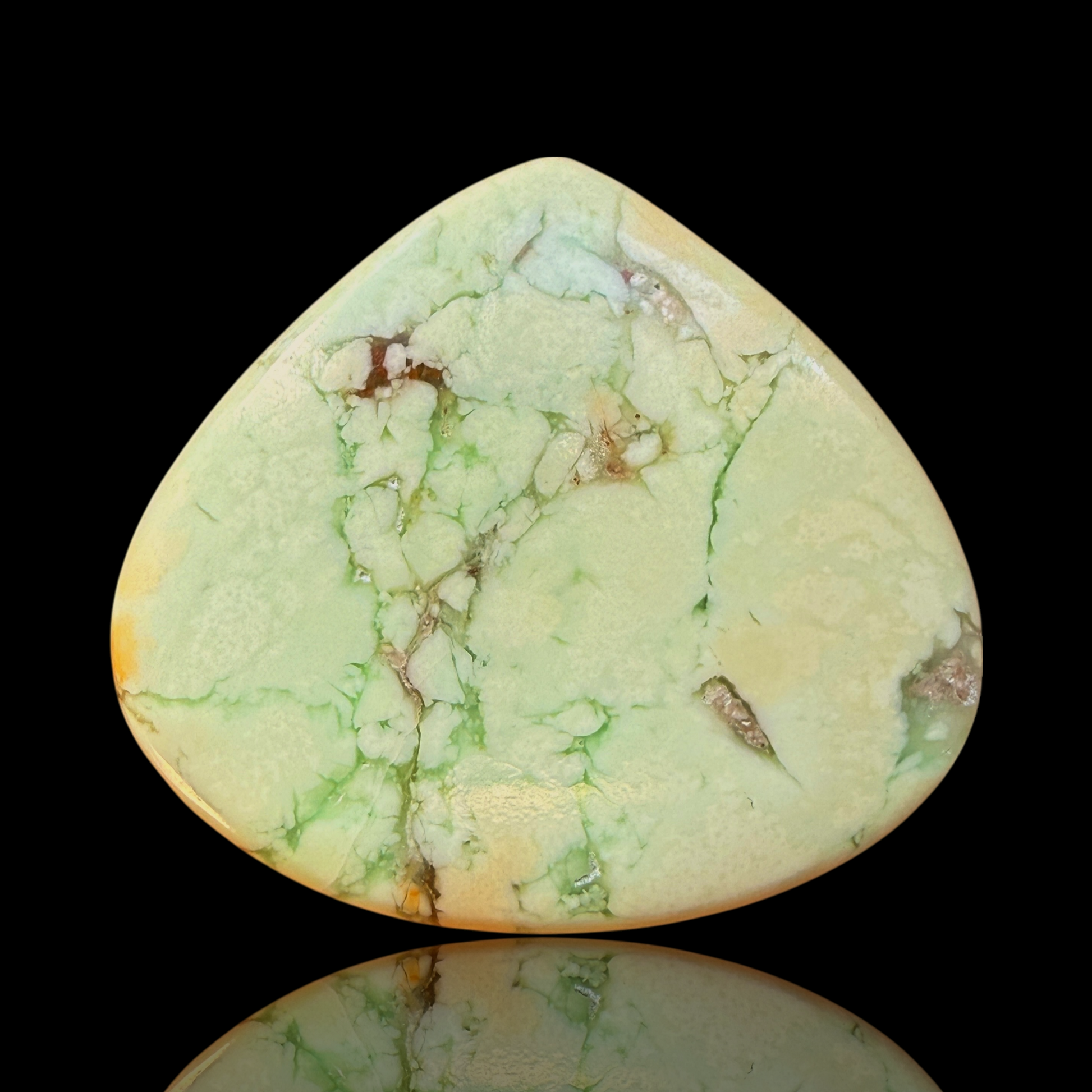 Cabochon Magnésite Citron