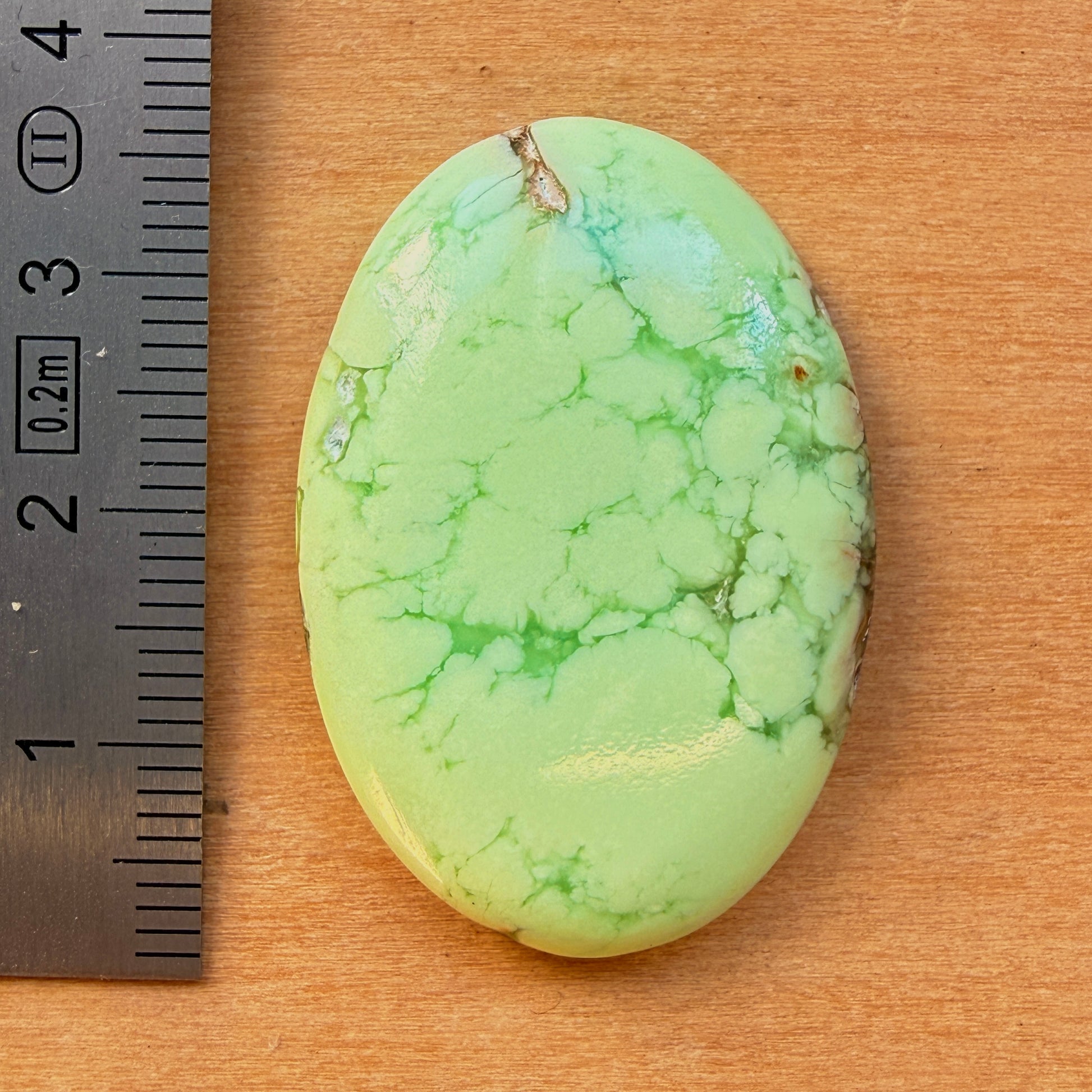Cabochon Magnésite Citron
