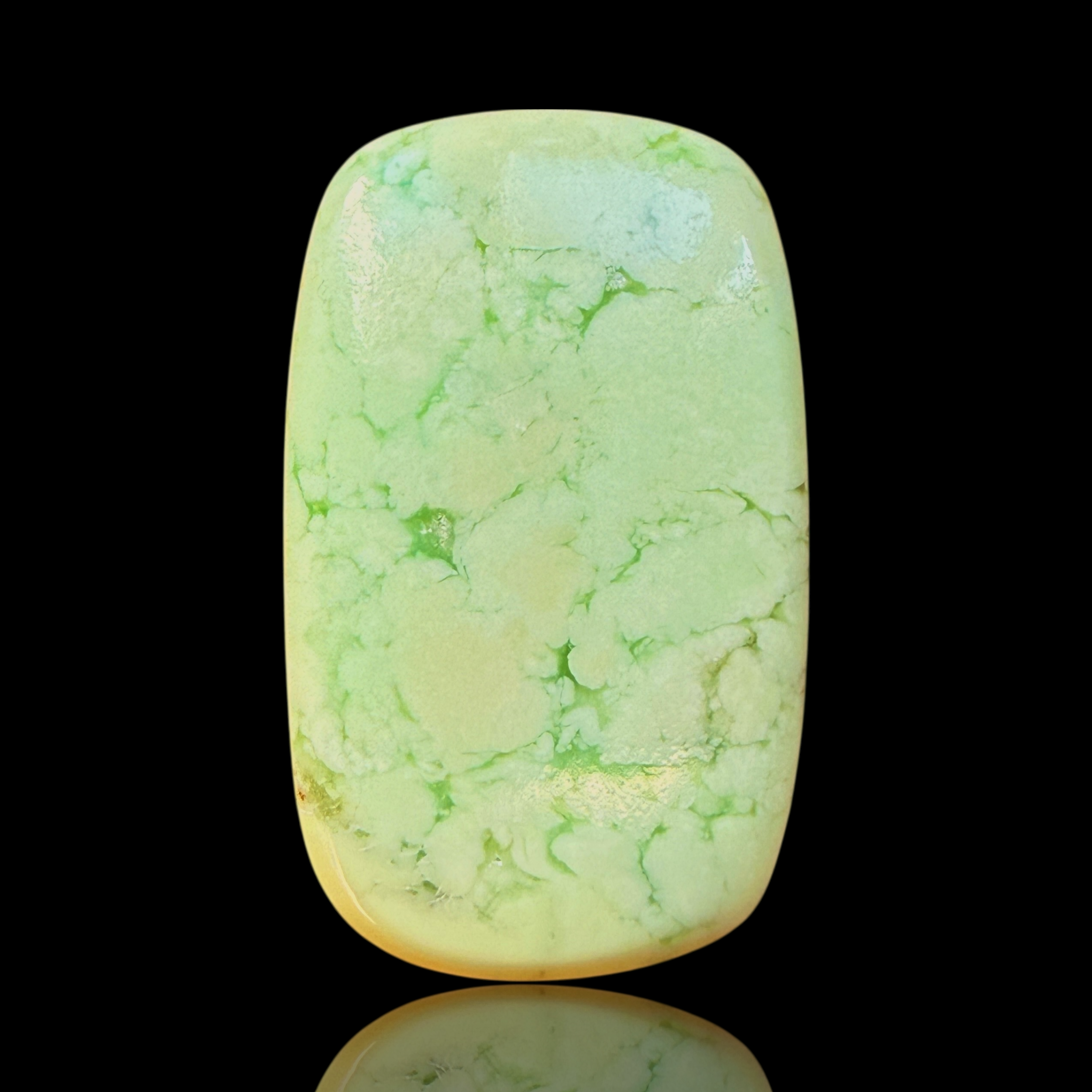 Cabochon Magnésite Citron
