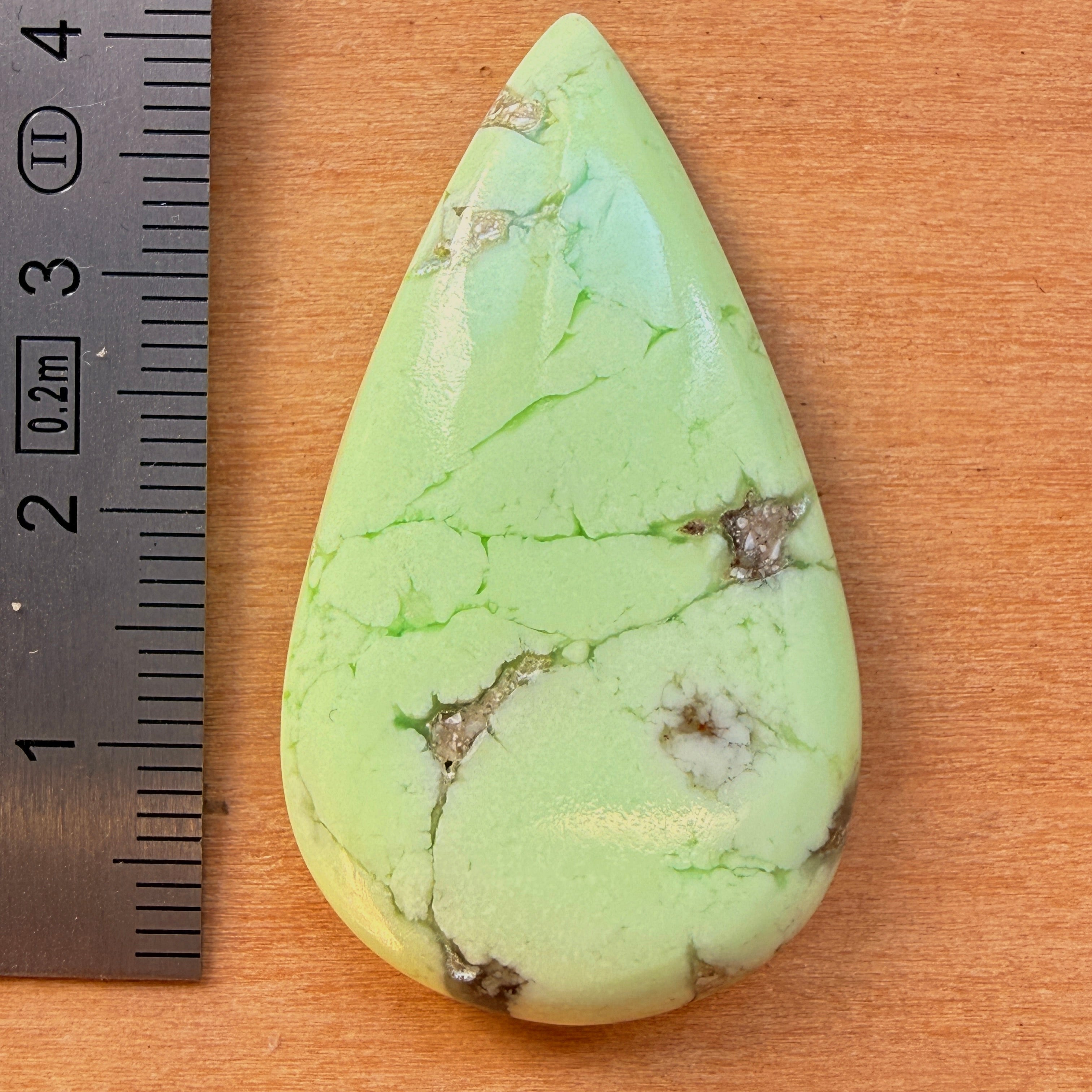 Cabochon Magnésite Citron