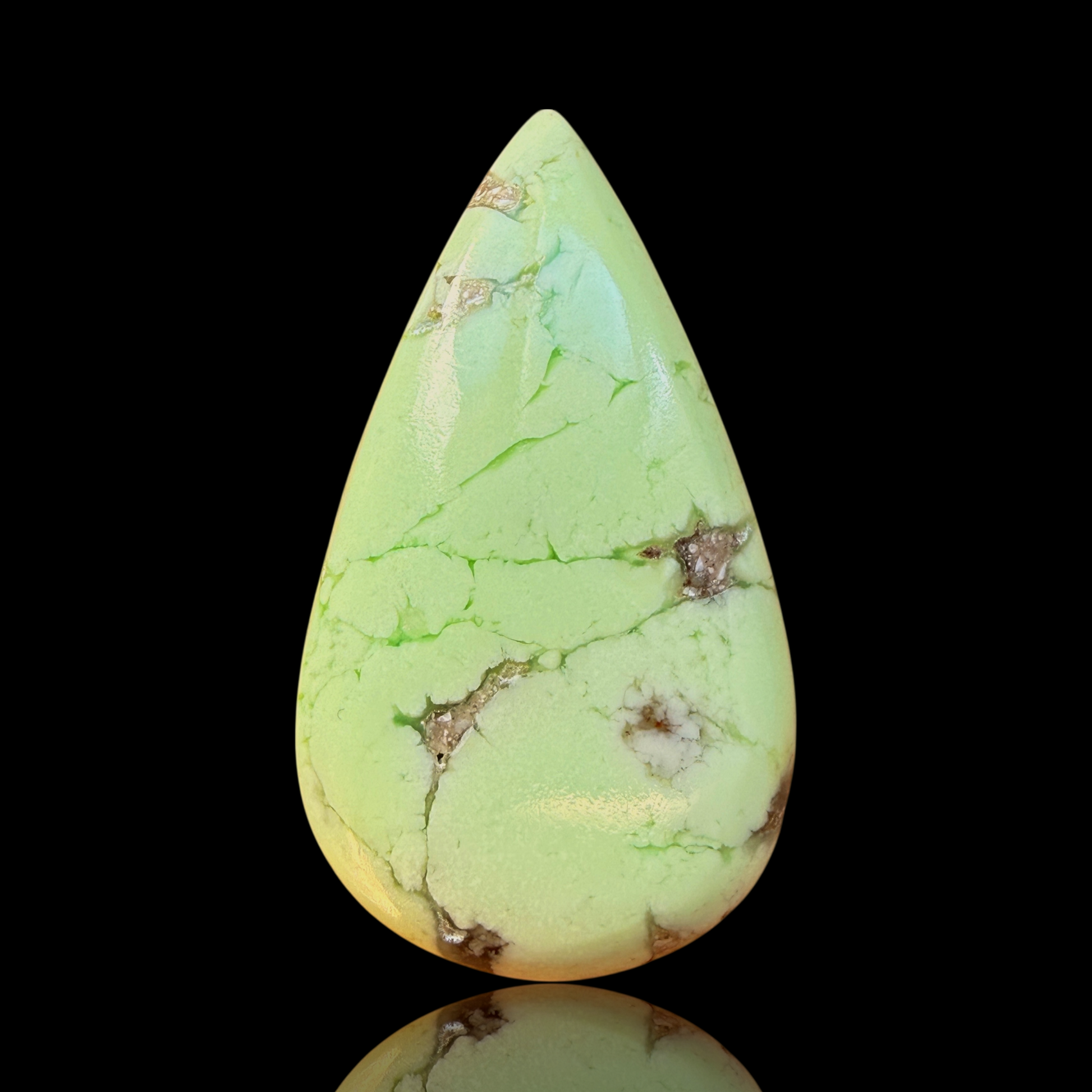 Cabochon Magnésite Citron