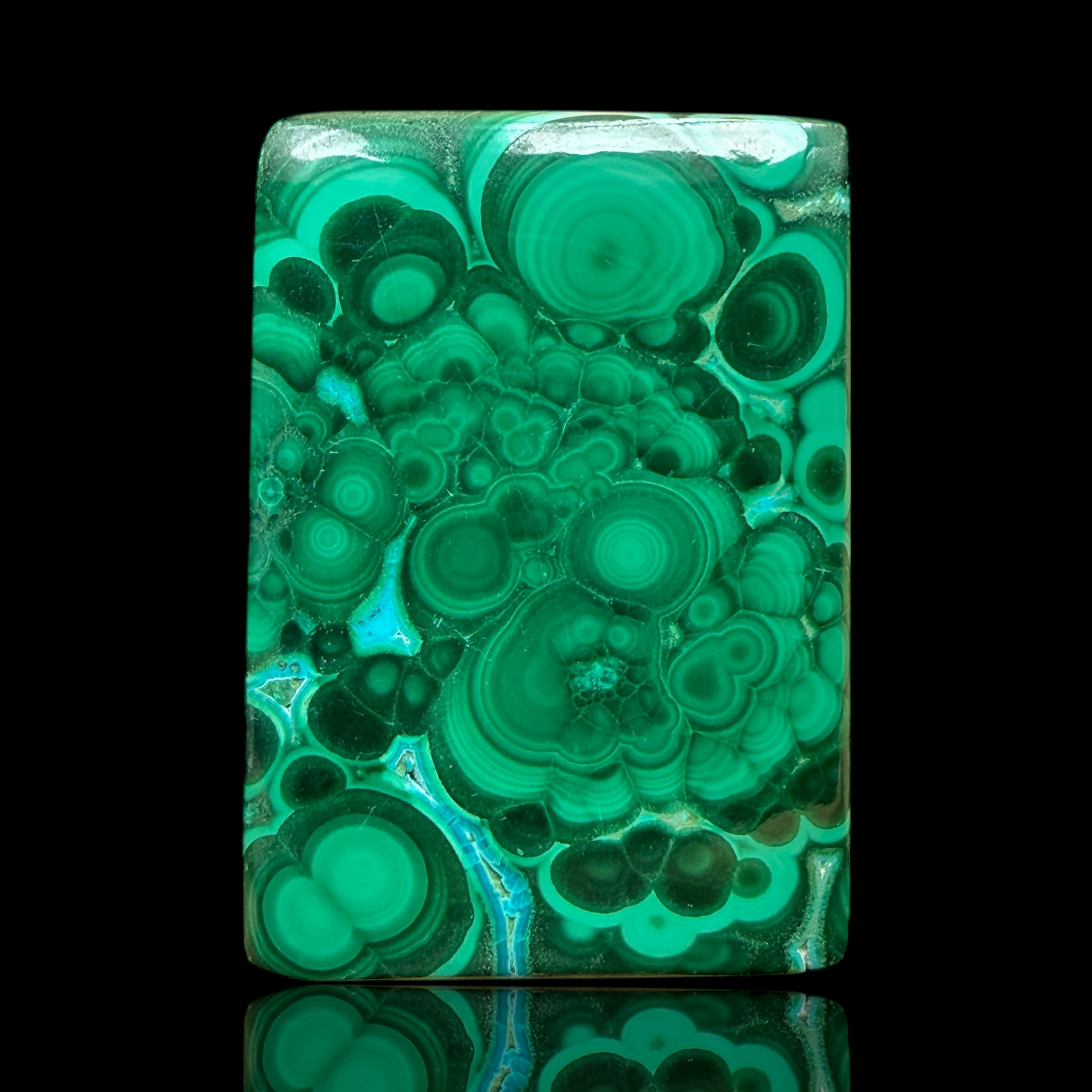 Cabochon Malachite