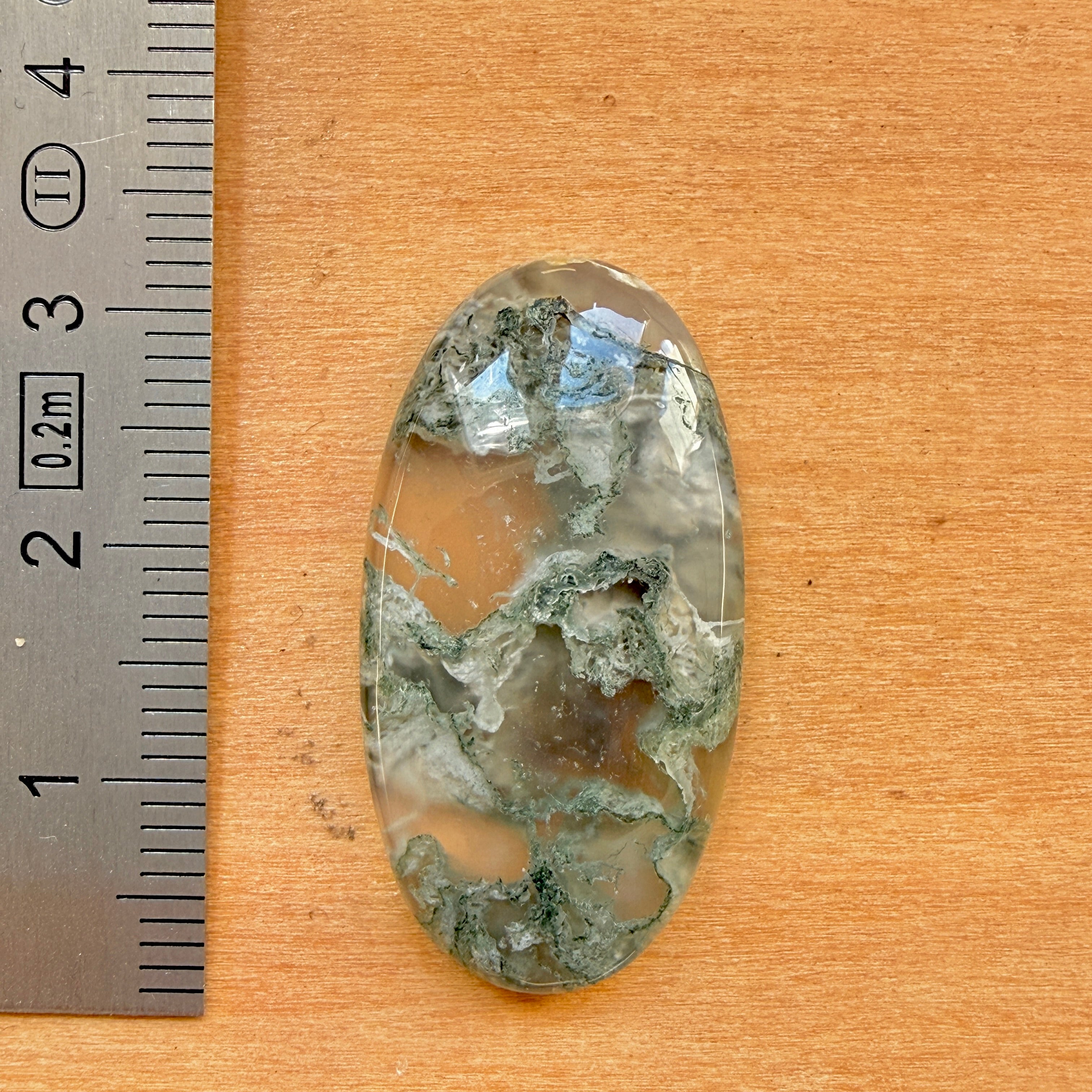 Cabochon Agate Mousse