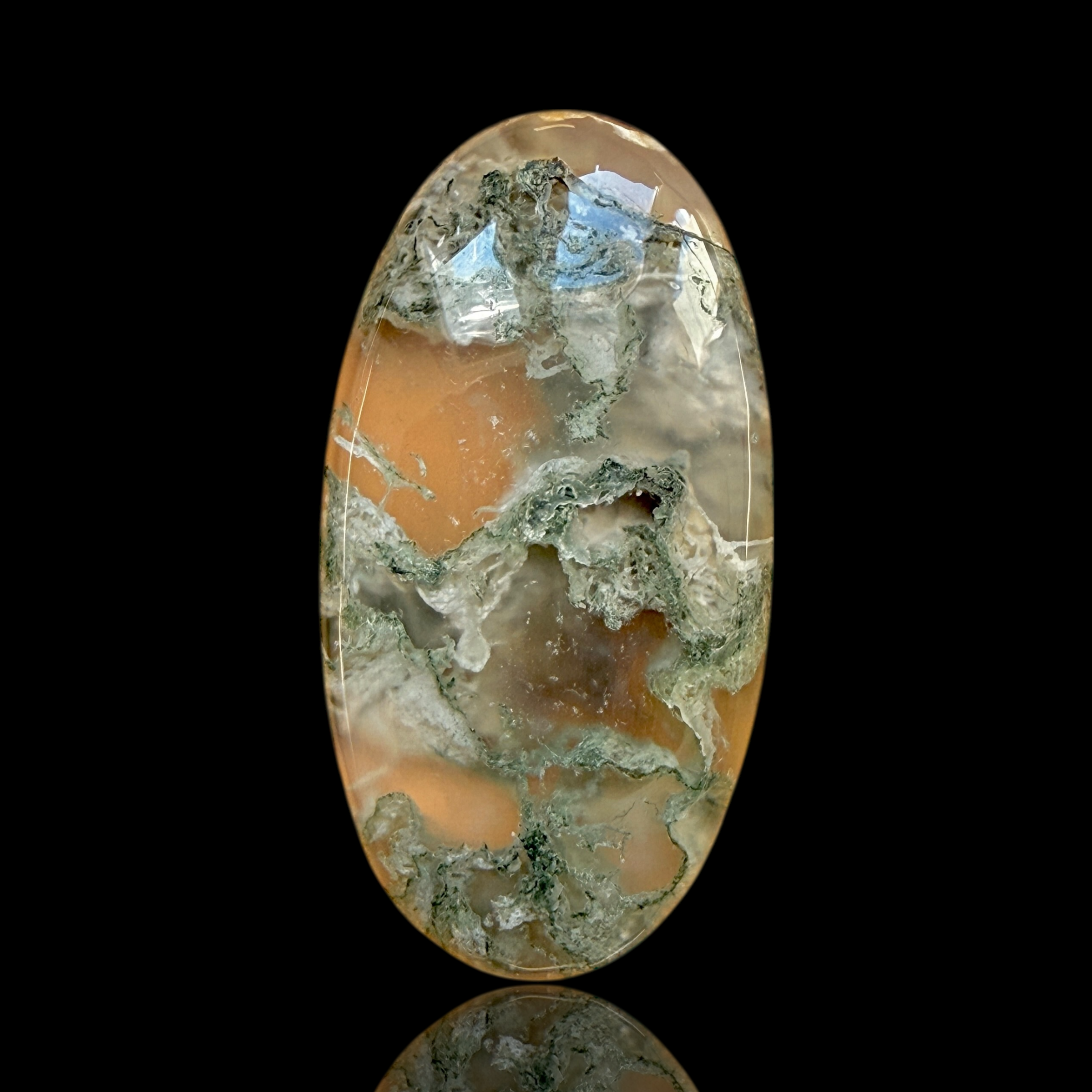 Cabochon Agate Mousse