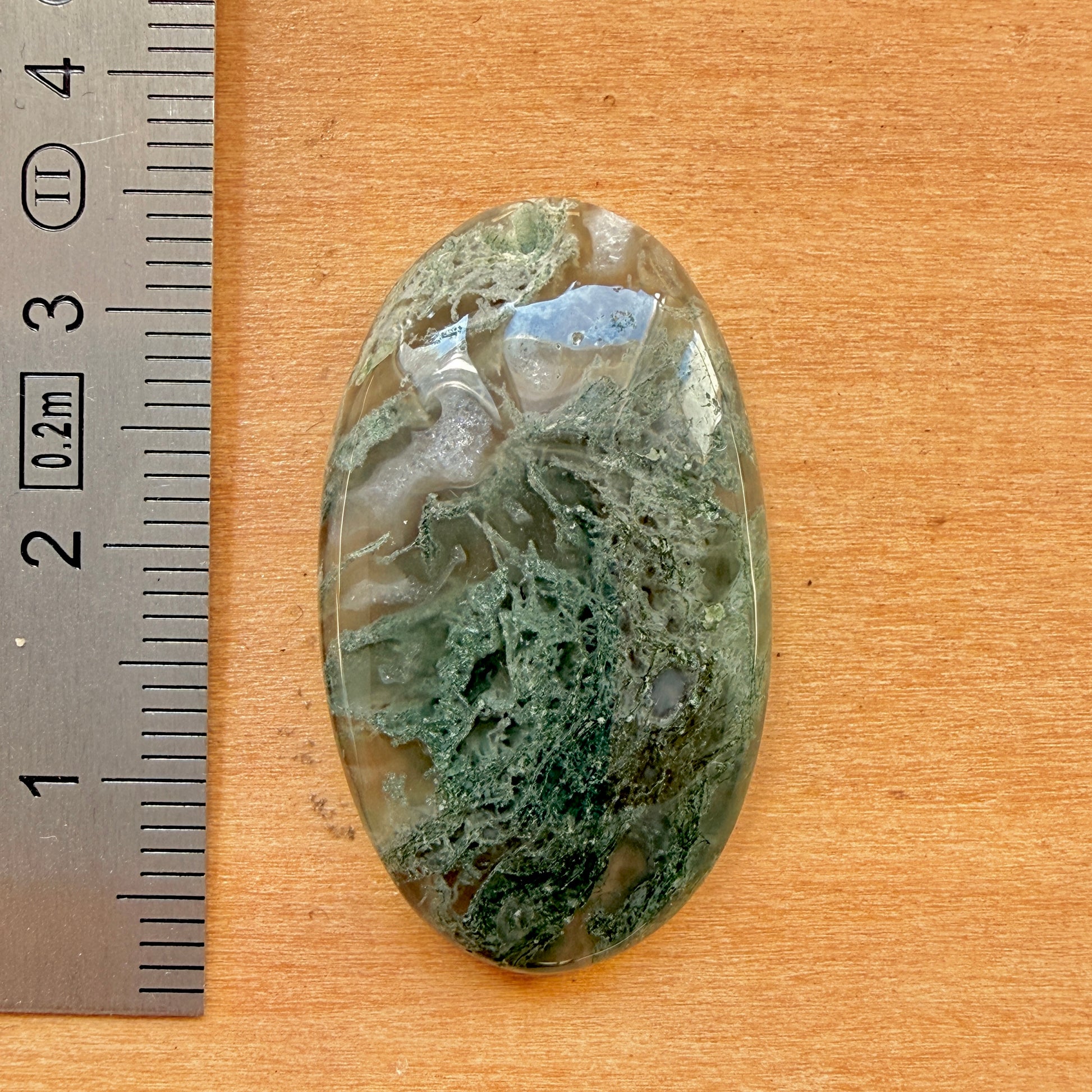 Cabochon Agate Mousse