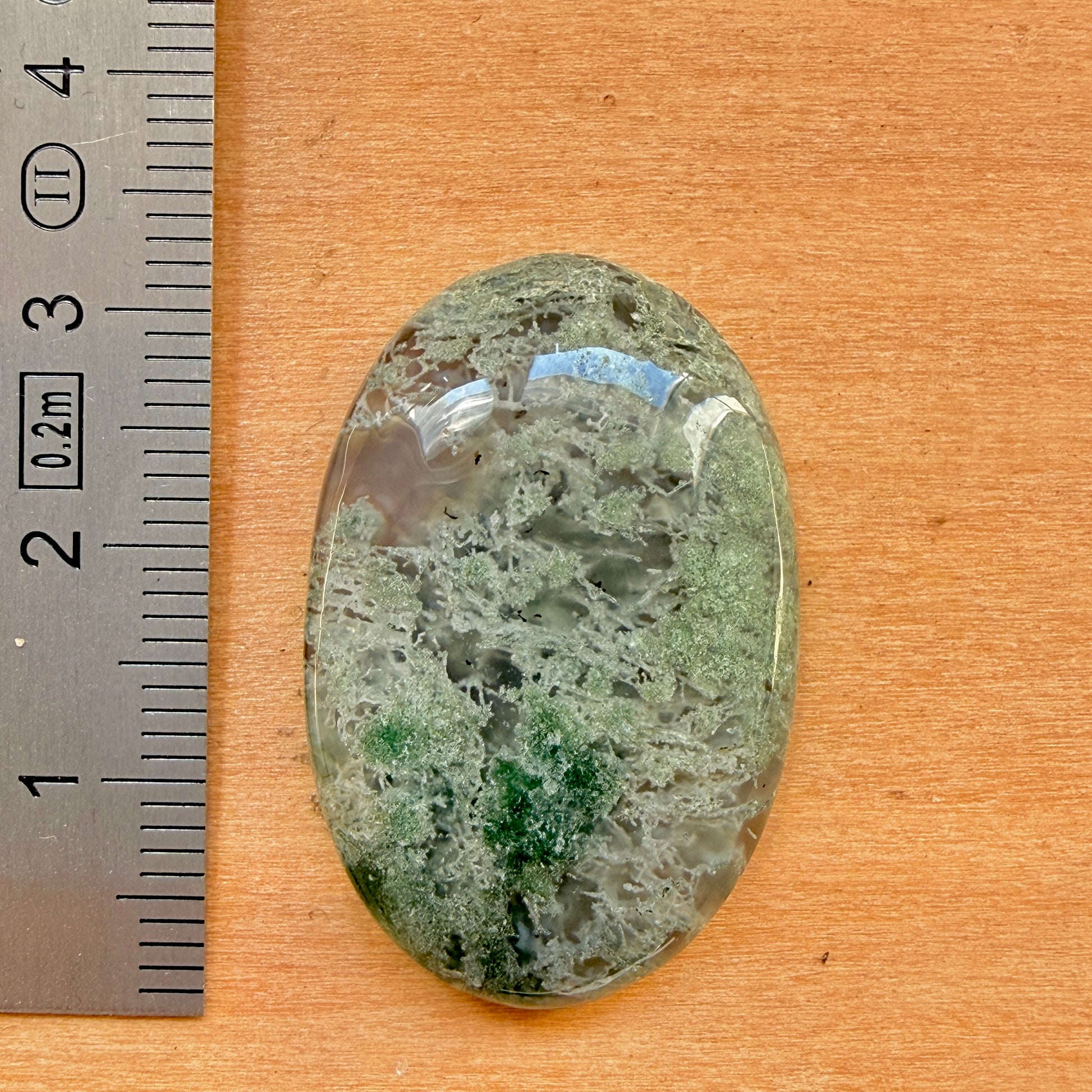 Cabochon Agate Mousse