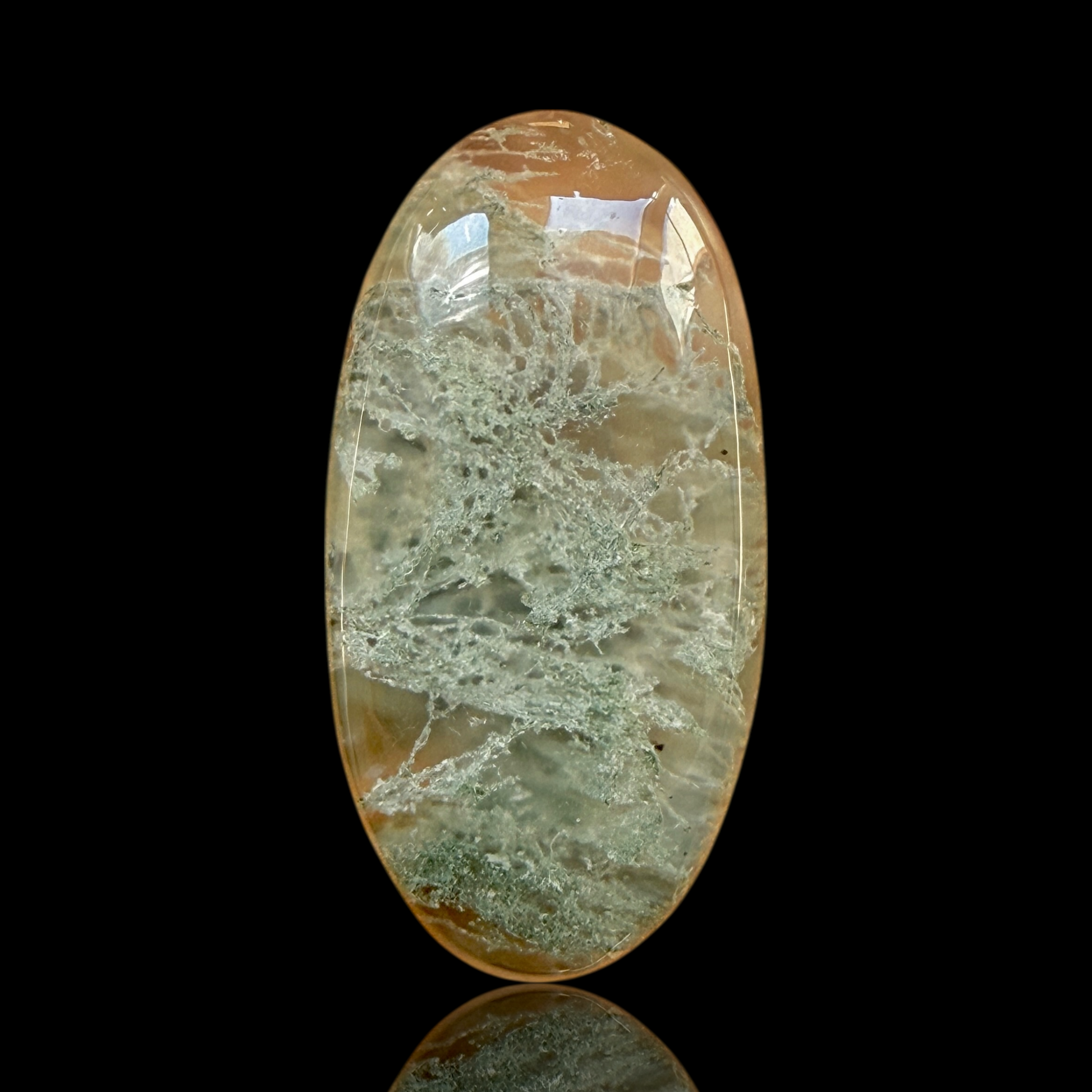 Cabochon Agate Mousse