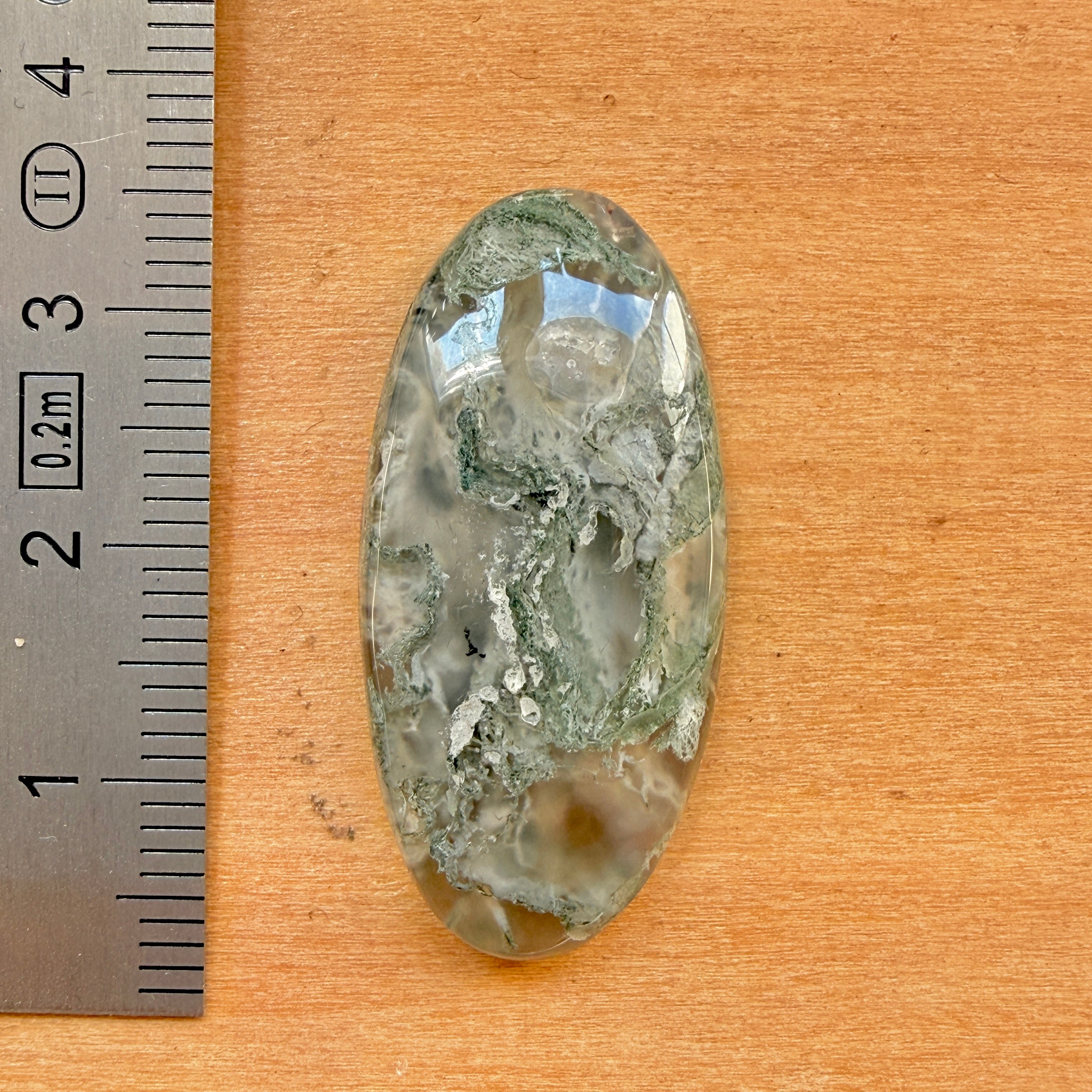 Cabochon Agate Mousse