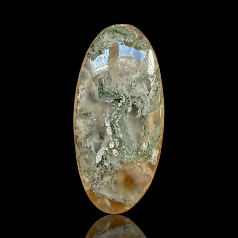 Cabochon Agate Mousse