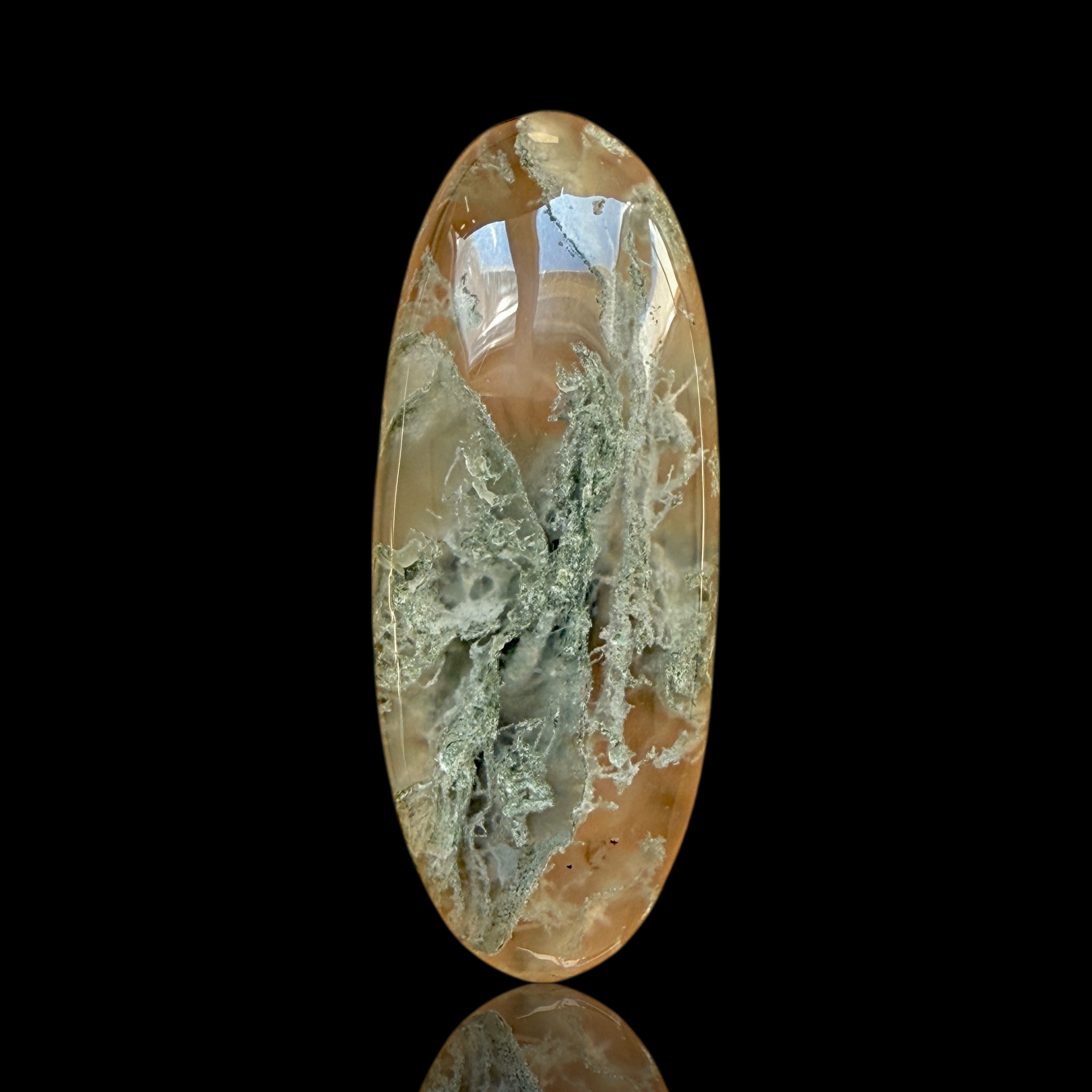 Cabochon Agate Mousse