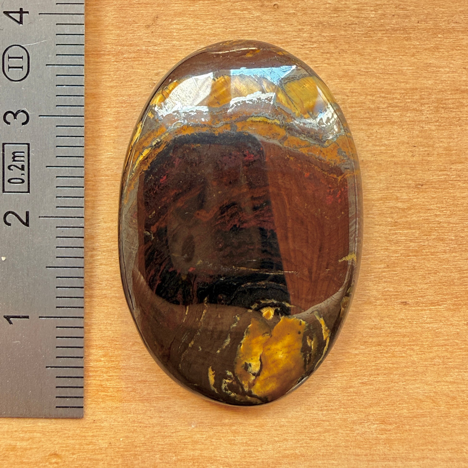 Cabochon Oeil de Fer