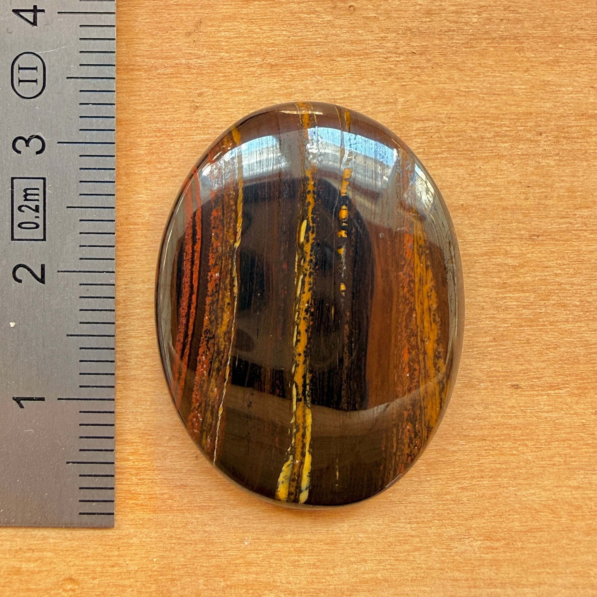 Cabochon Oeil de Fer