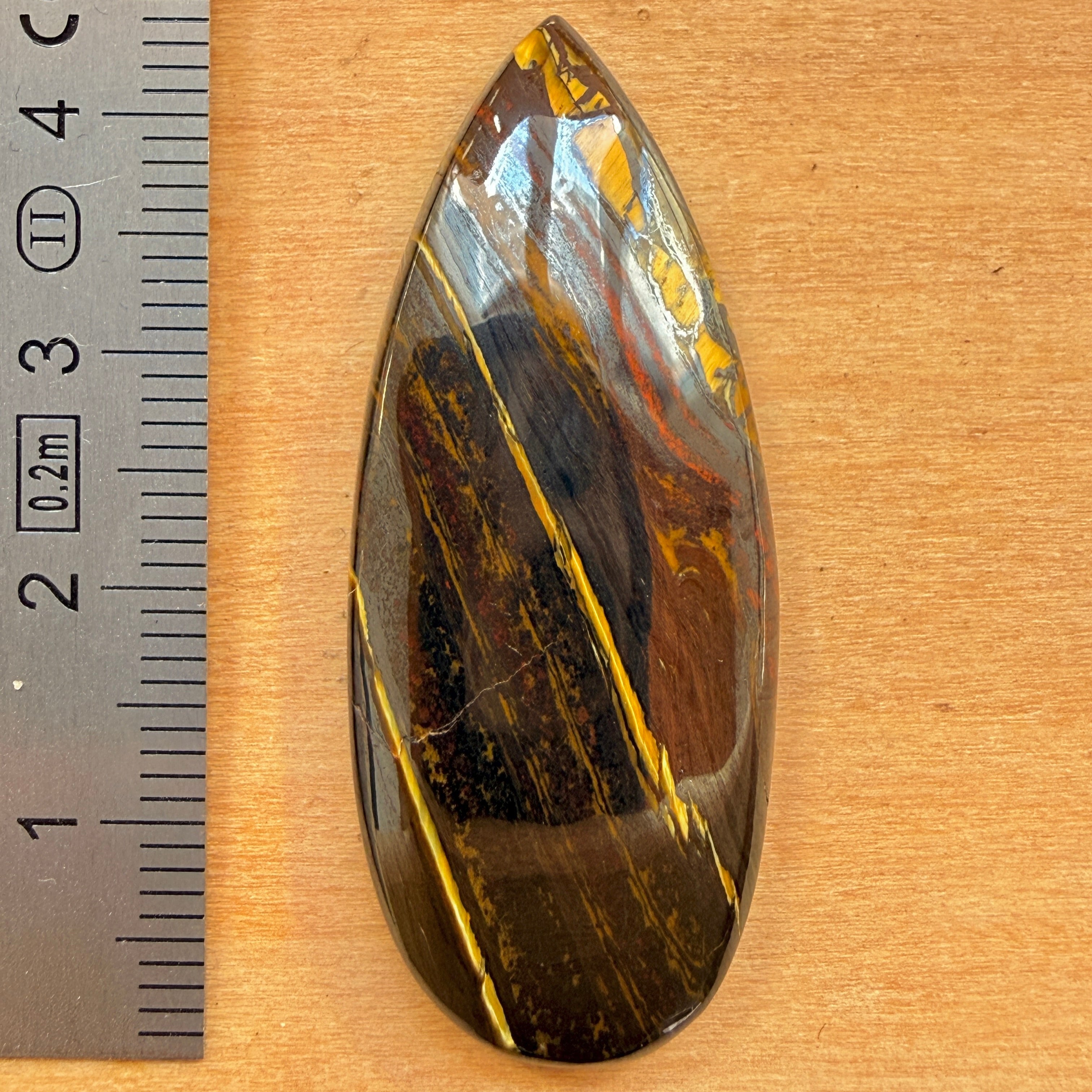 Cabochon Oeil de Fer