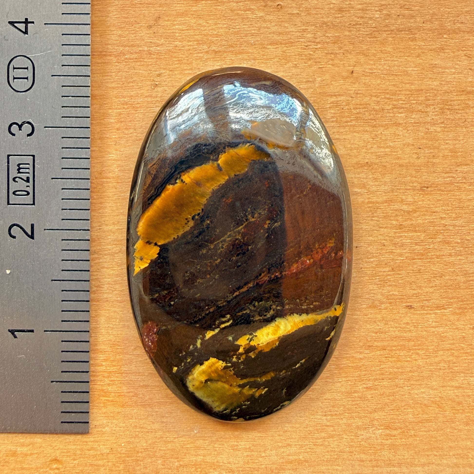 Cabochon Oeil de Fer