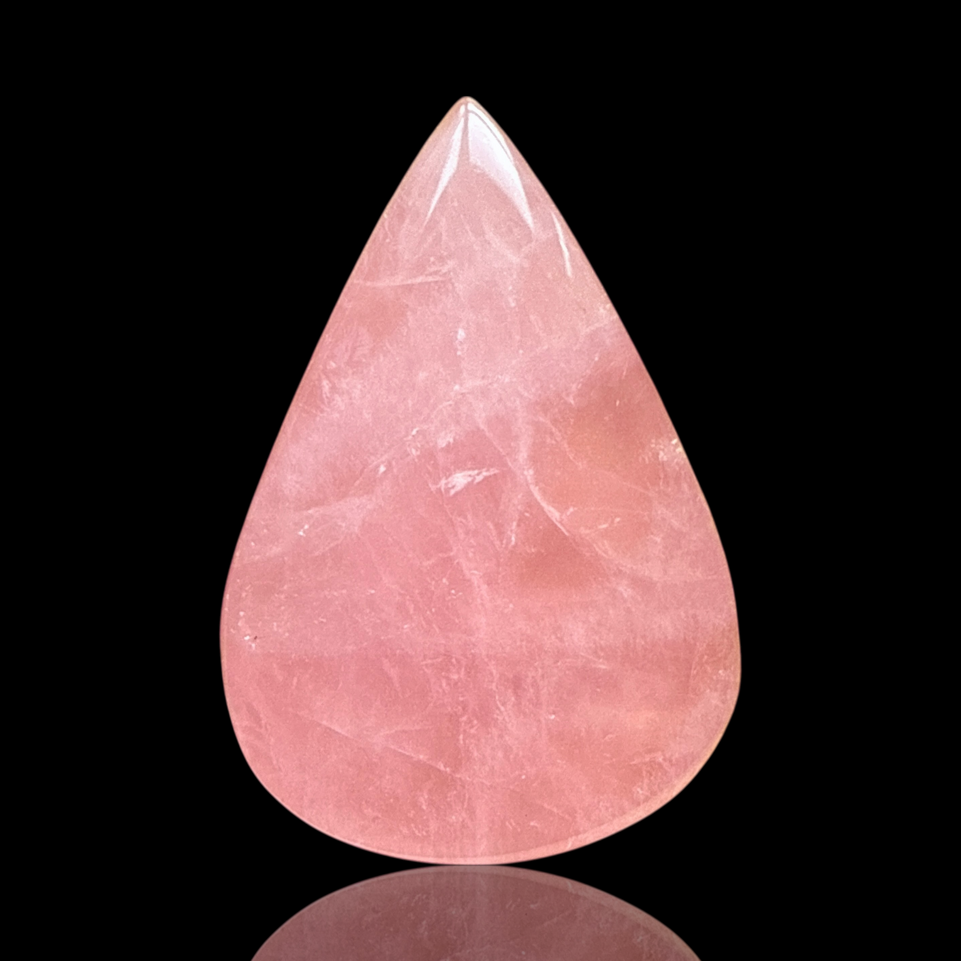Cabochon Quartz Rose