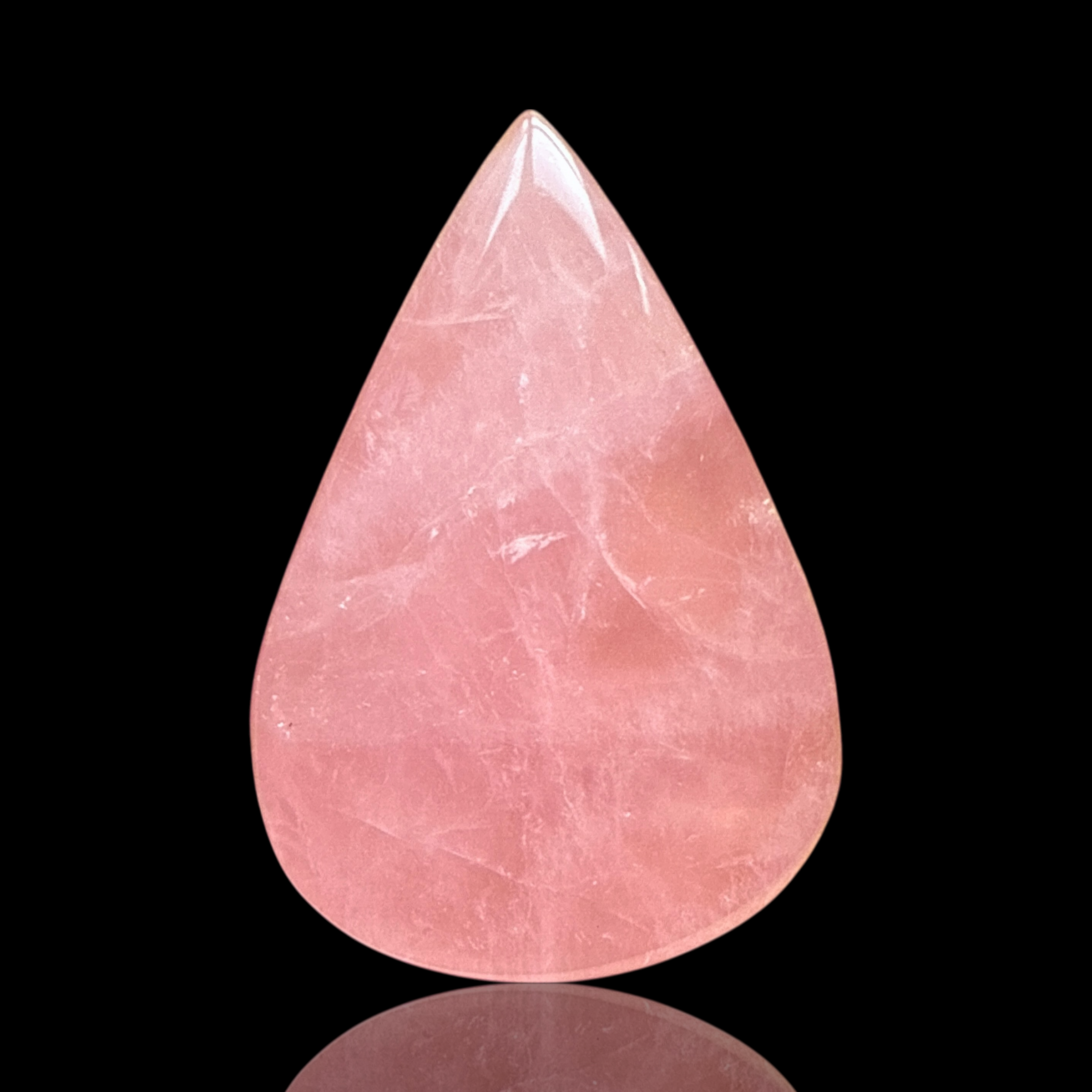 Cabochon Quartz Rose