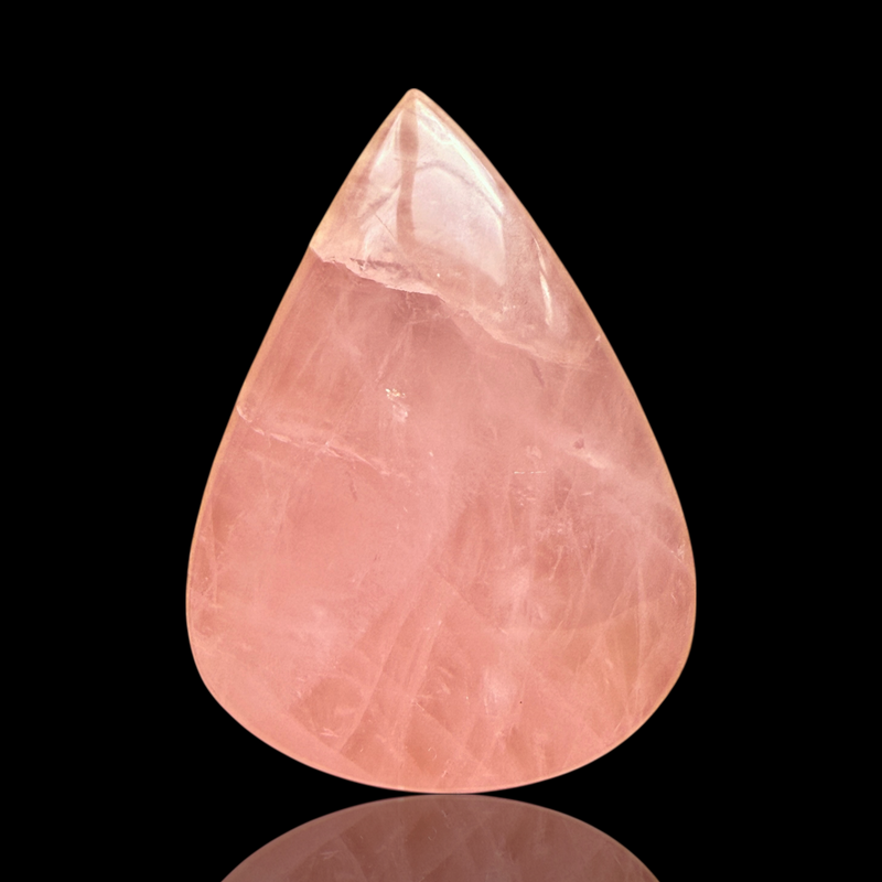 Cabochon Quartz Rose