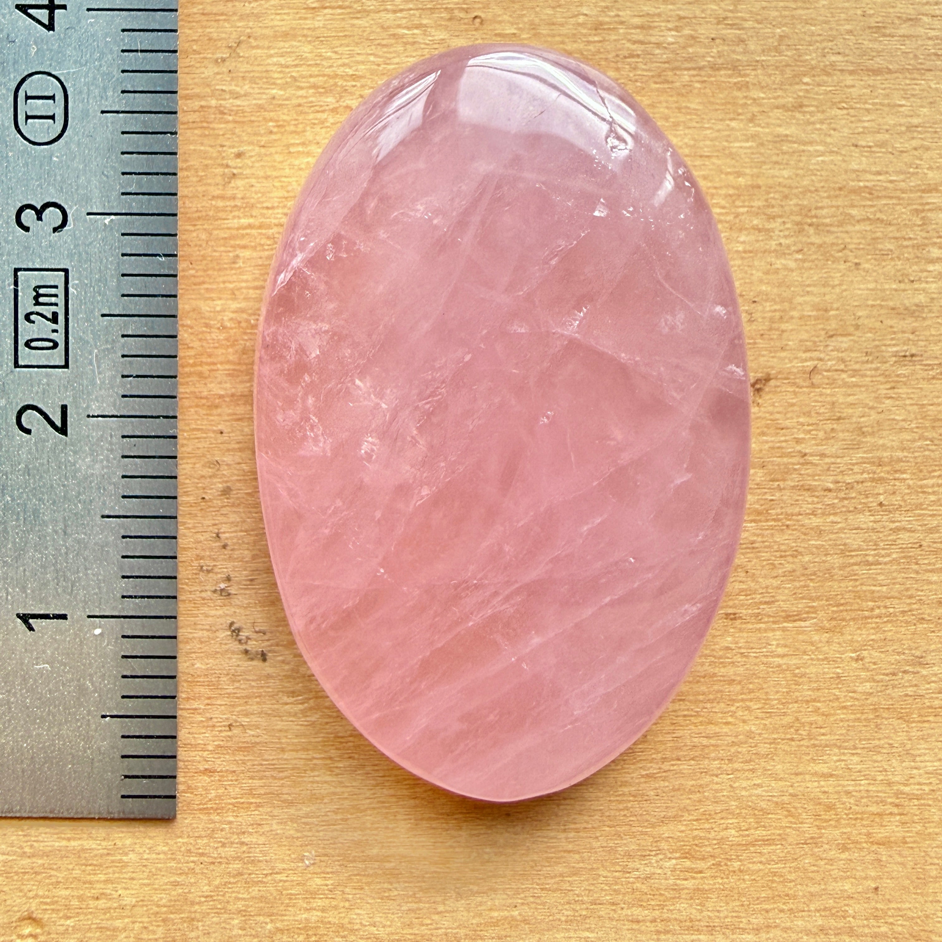 Cabochon Quartz Rose