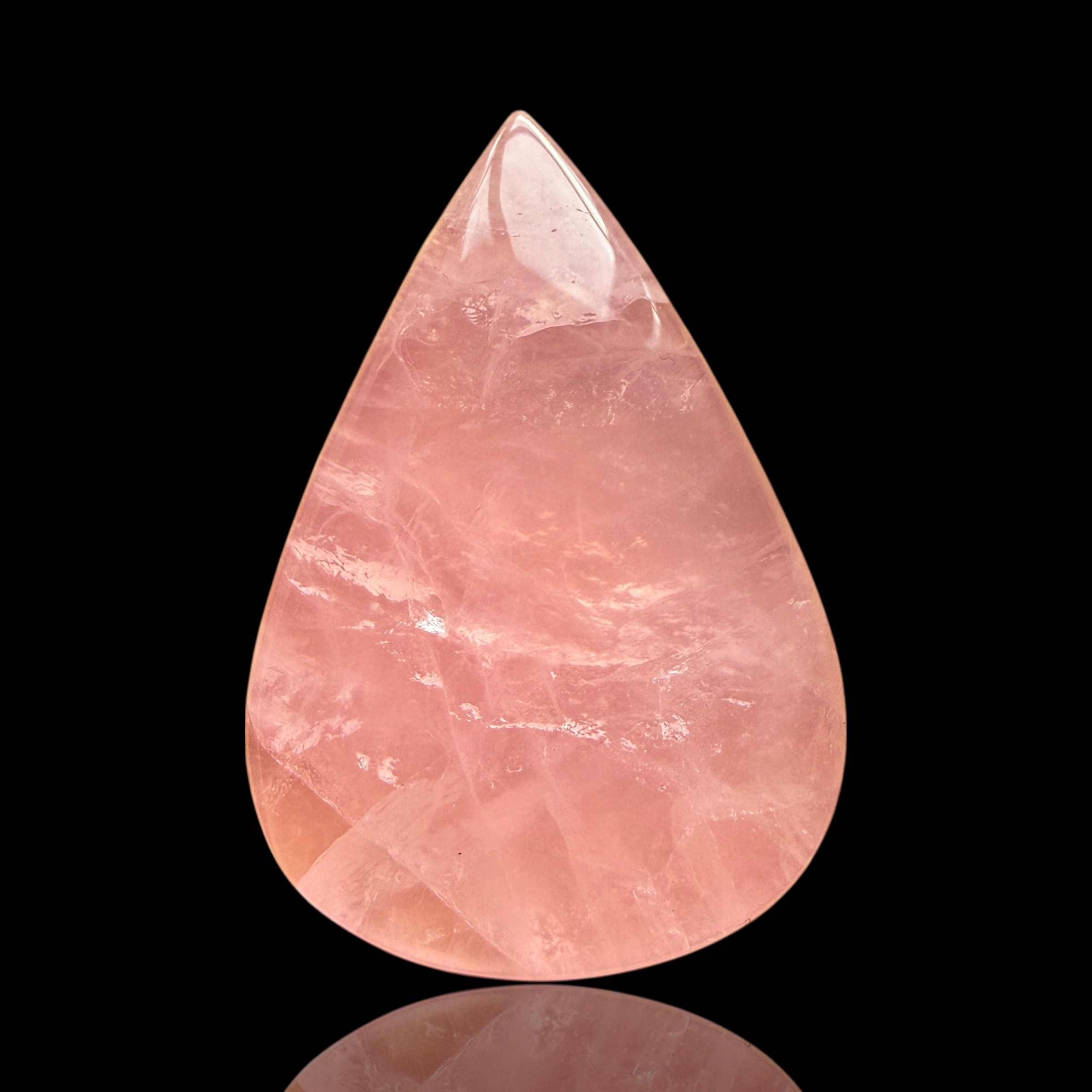 Cabochon Quartz Rose