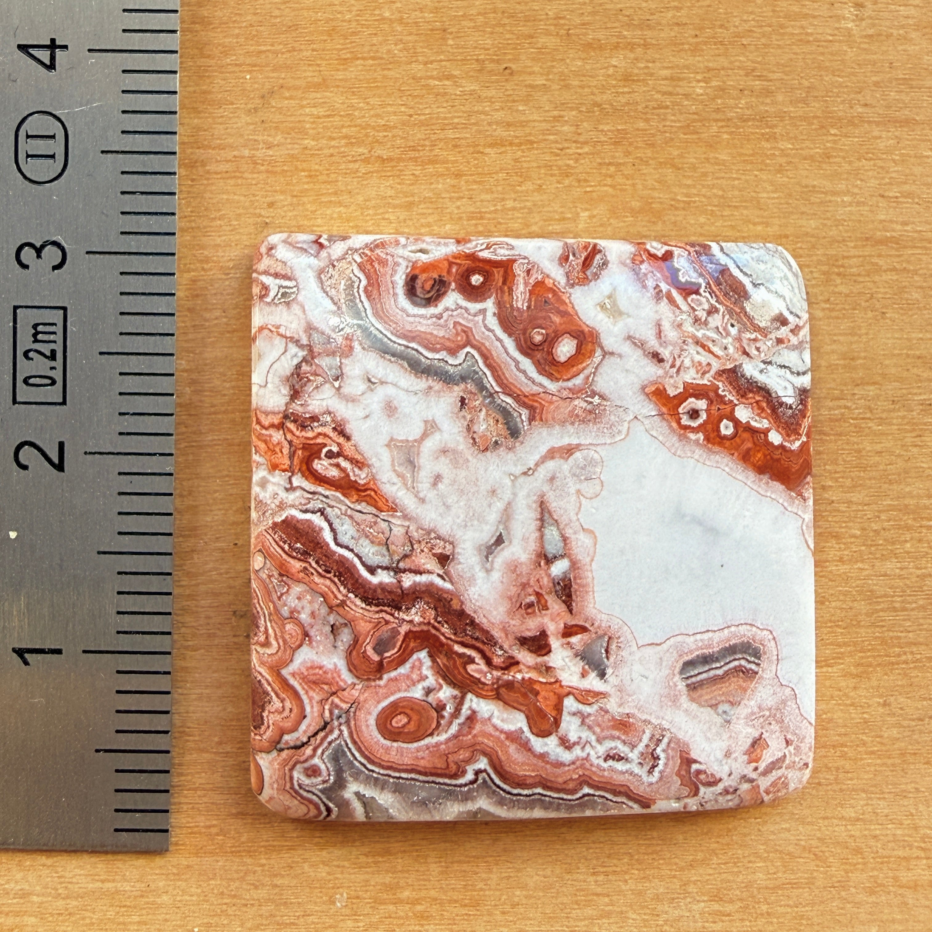 Cabochon Agate Rosetta