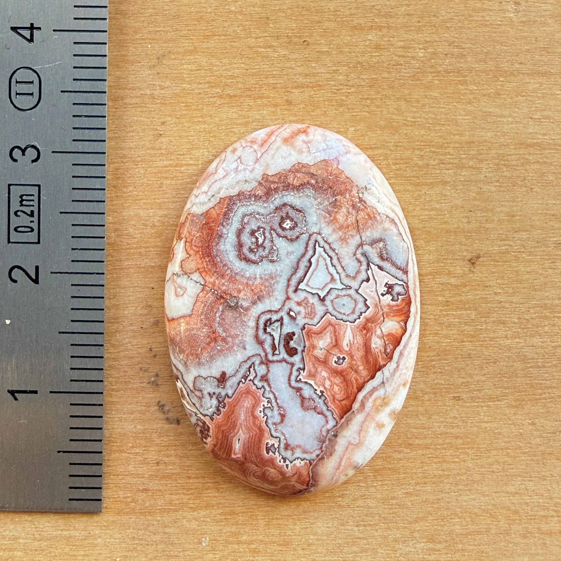 Cabochon Agate Rosetta