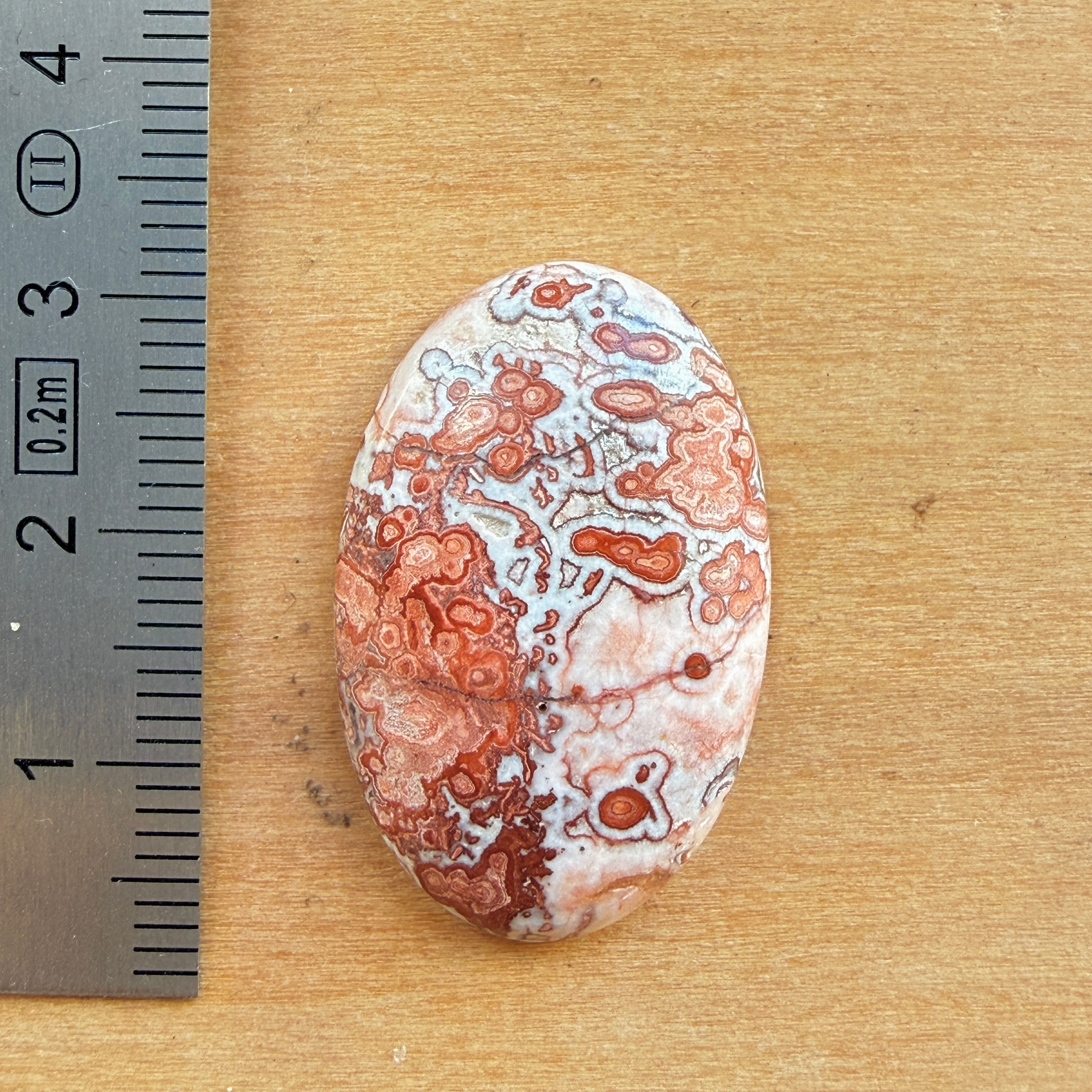 Cabochon Agate Rosetta