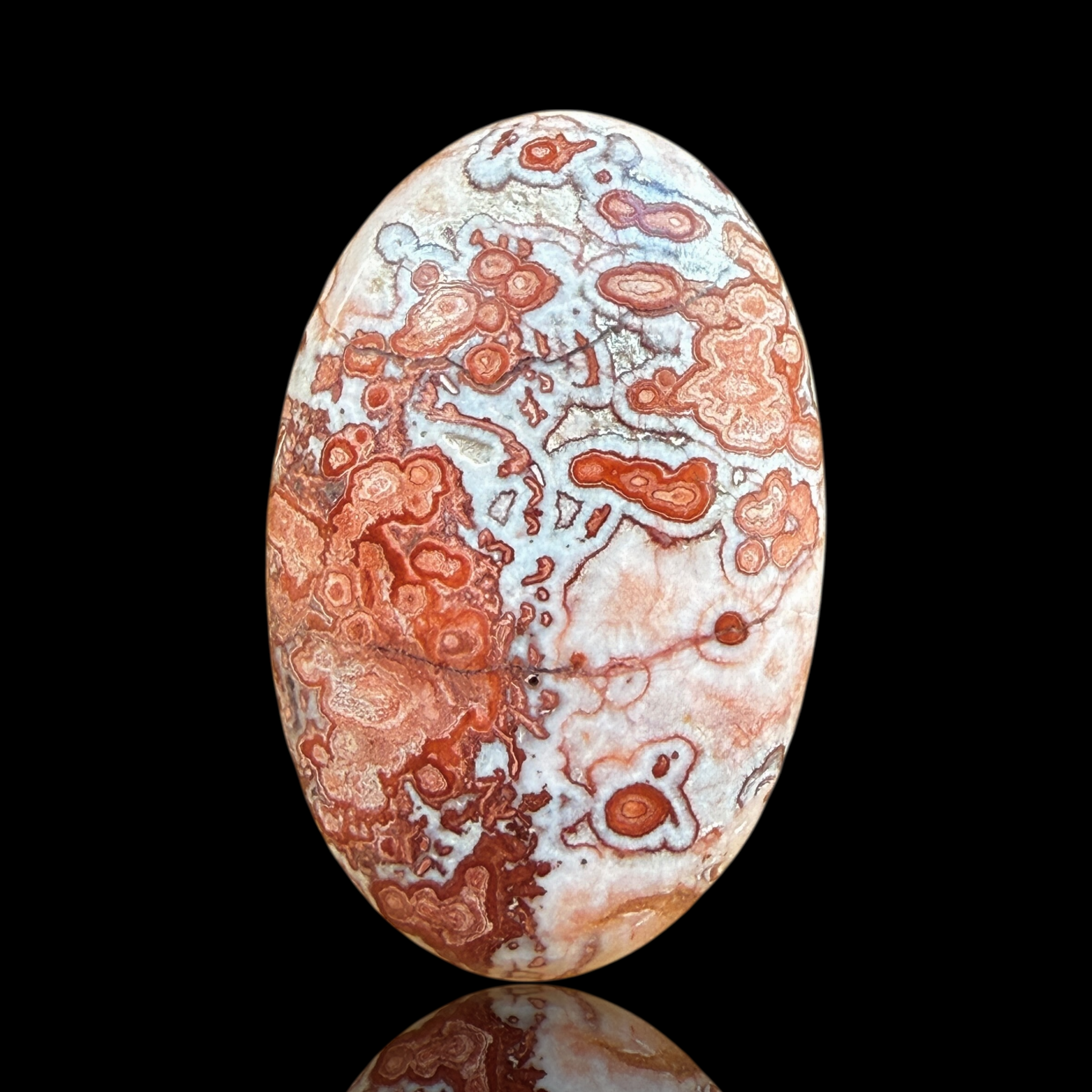 Cabochon Agate Rosetta