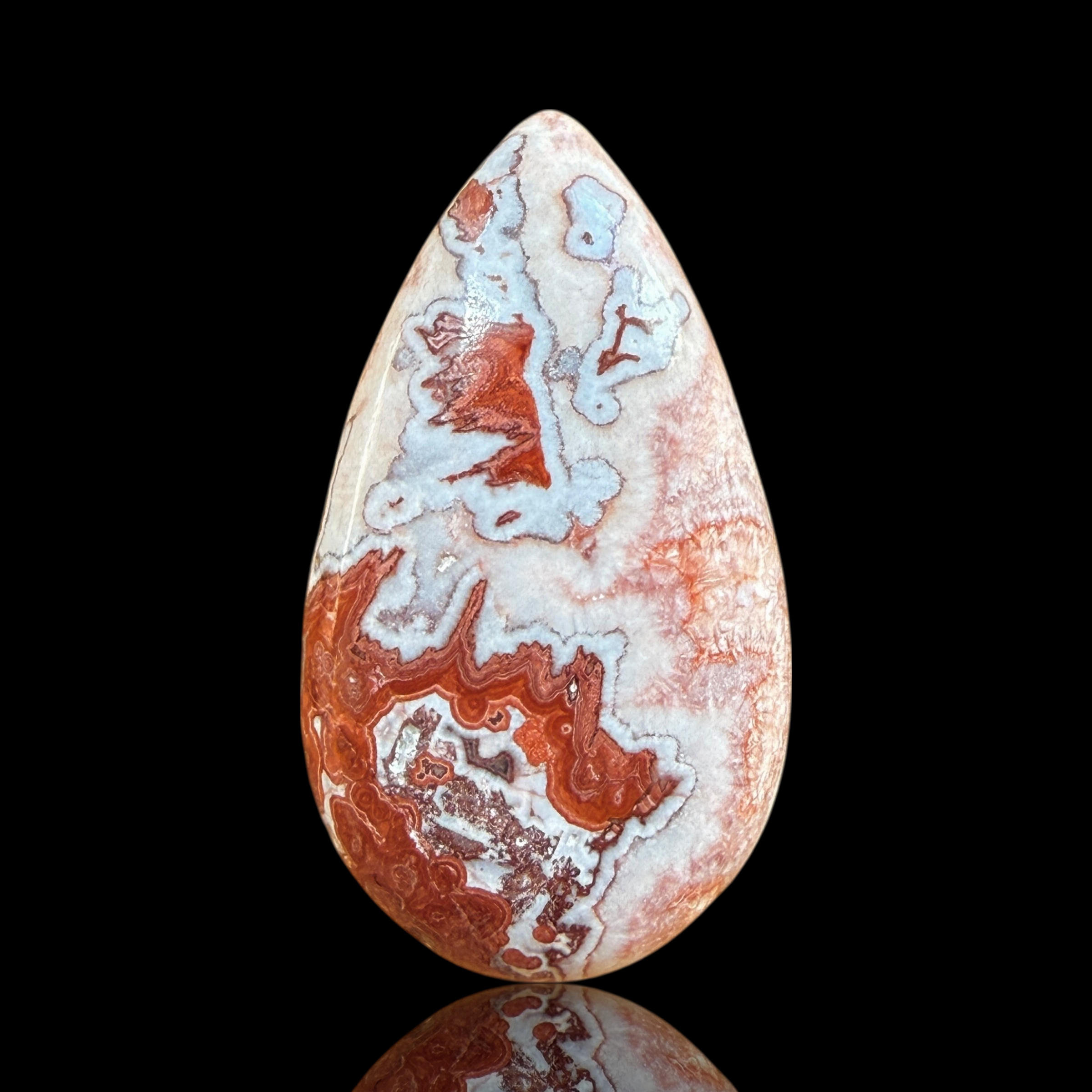 Cabochon Agate Rosetta