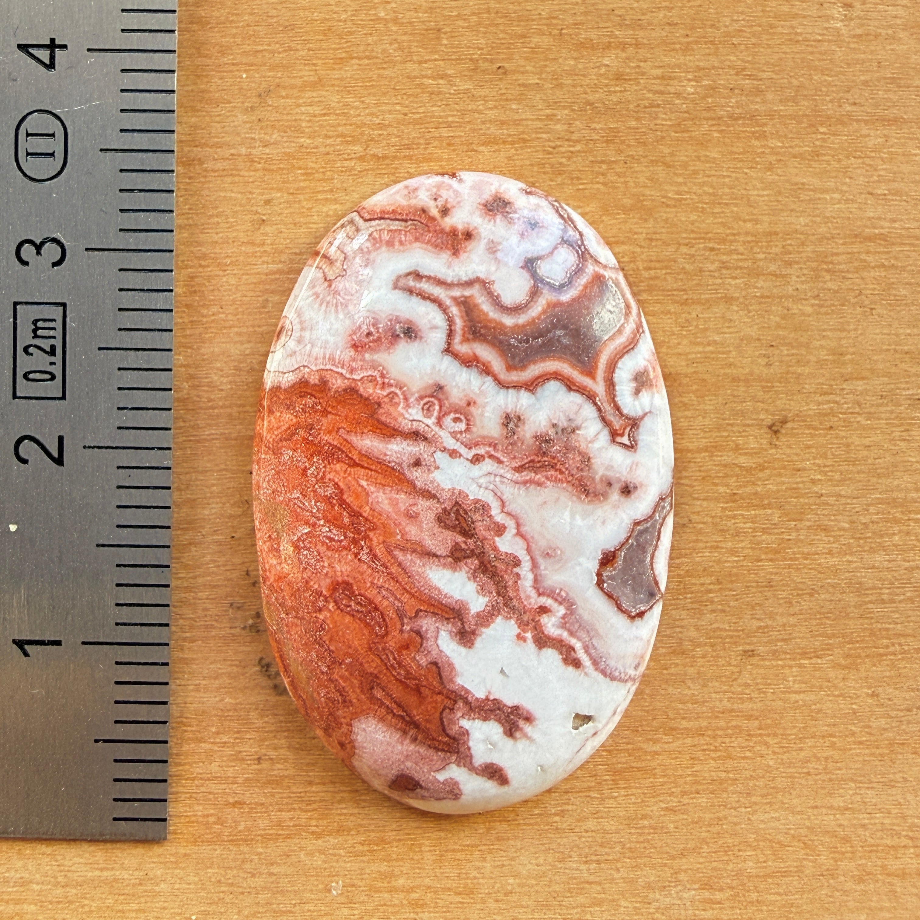 Cabochon Agate Rosetta