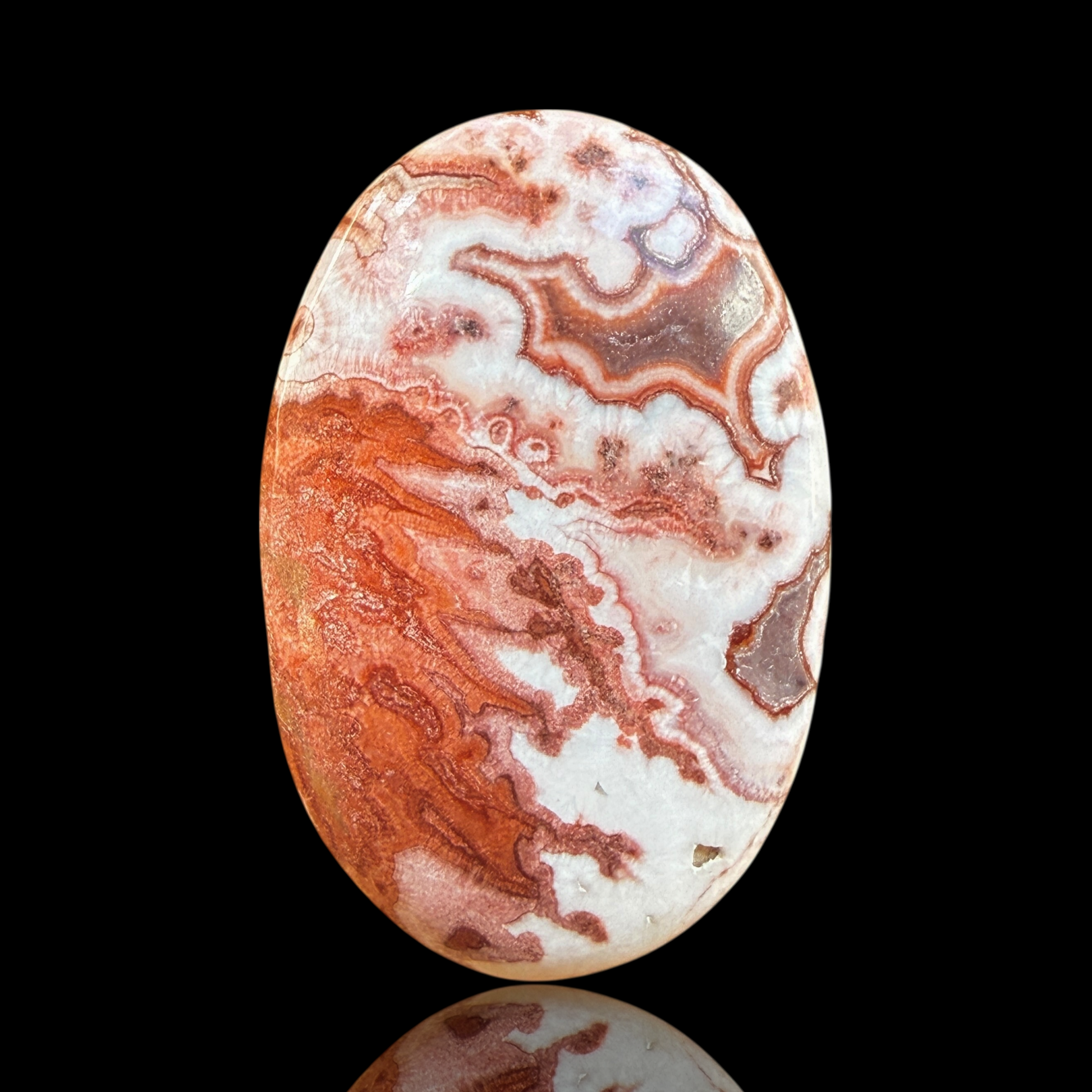 Cabochon Agate Rosetta